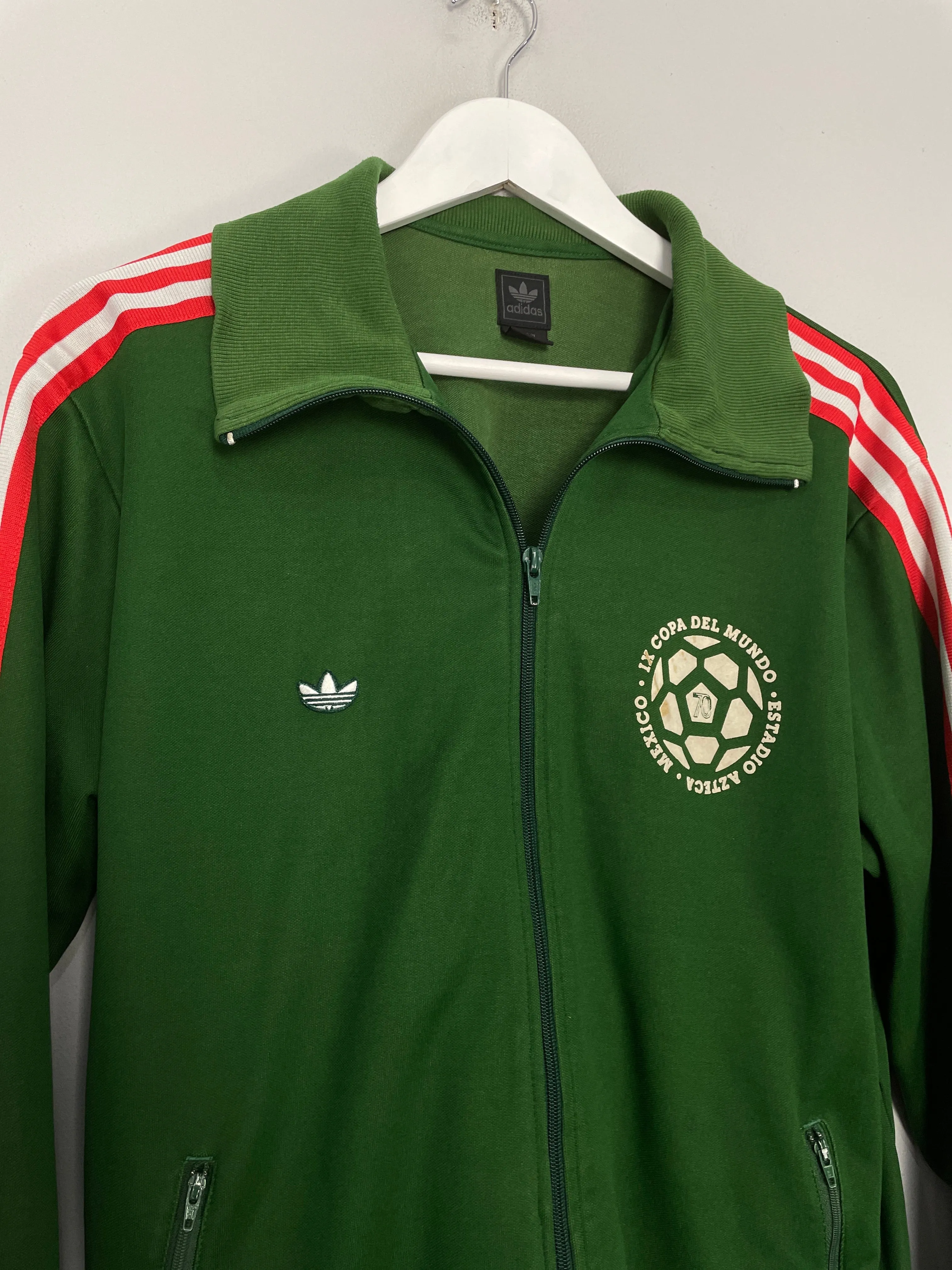 1970 MEXICO *ADIDAS ORIGINALS* TRACK JACKET (L)