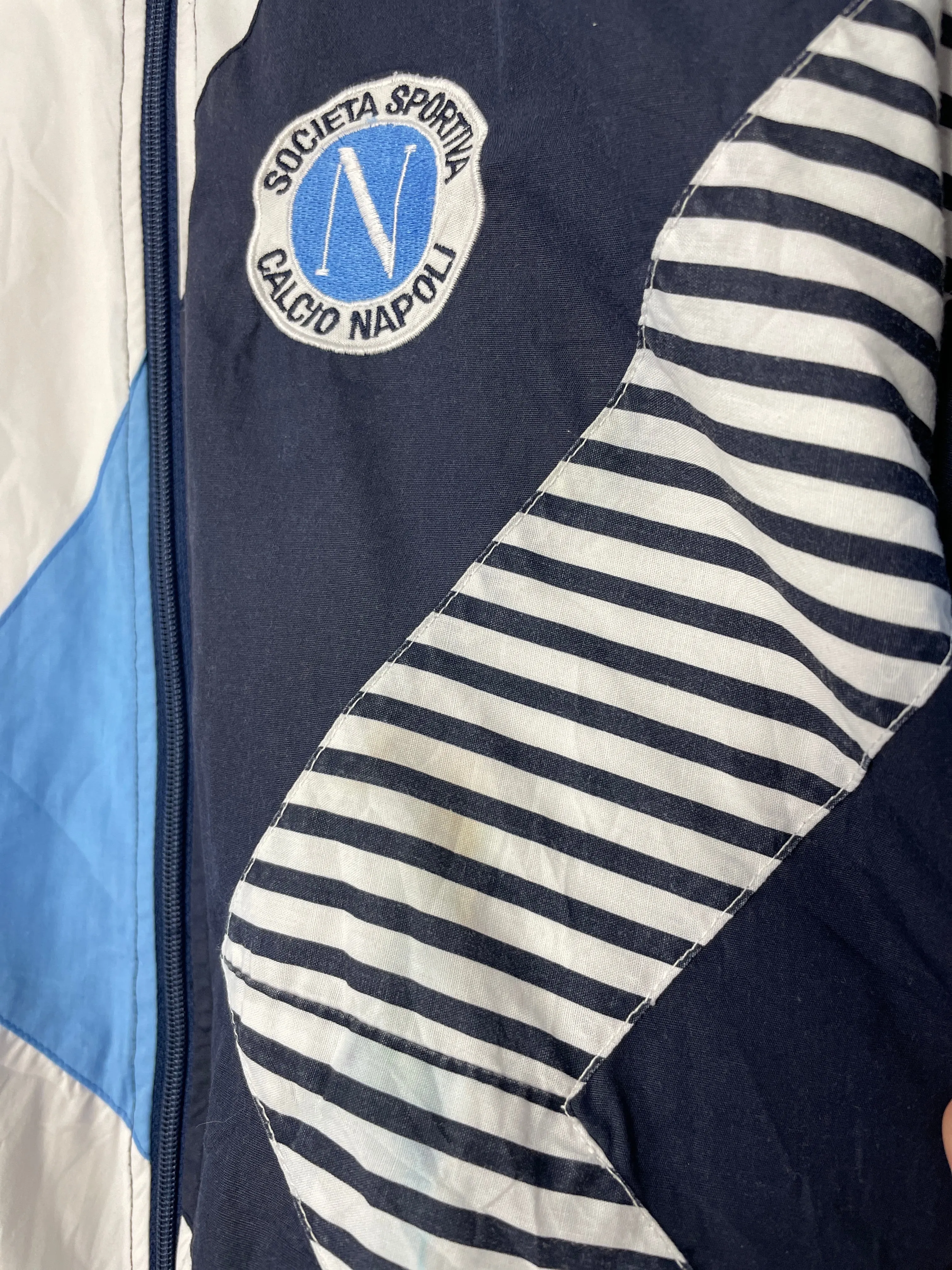 1993/94 NAPOLI TRACK JACKET (M) UMBRO