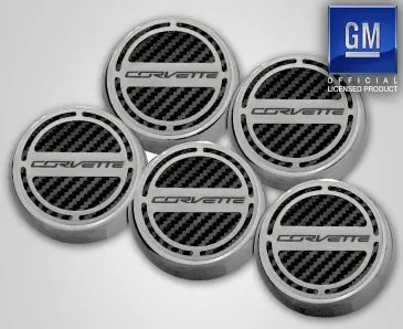 2014-2019 Z06/Z51/C7 Stingray - CORVETTE Style Fluid Cap Covers 6Pc Manual Transmission