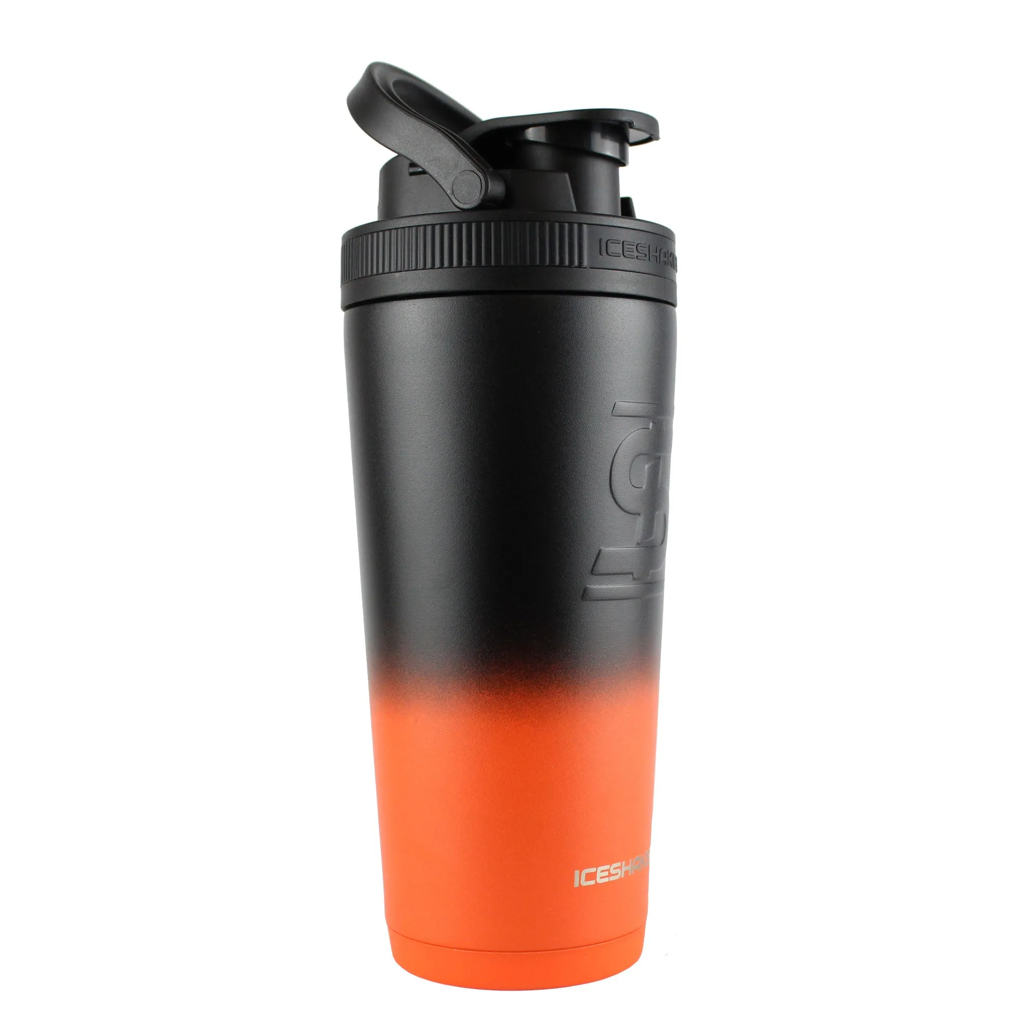 26oz Ice Shaker - Orange Black Ombre