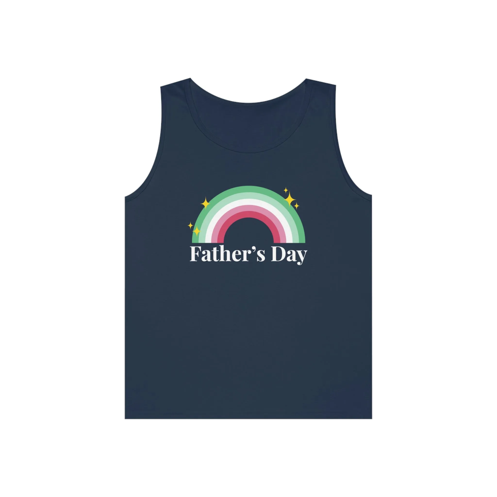 Abrosexual Pride Flag Cotton Tank Top Unisex Size - Father's Day