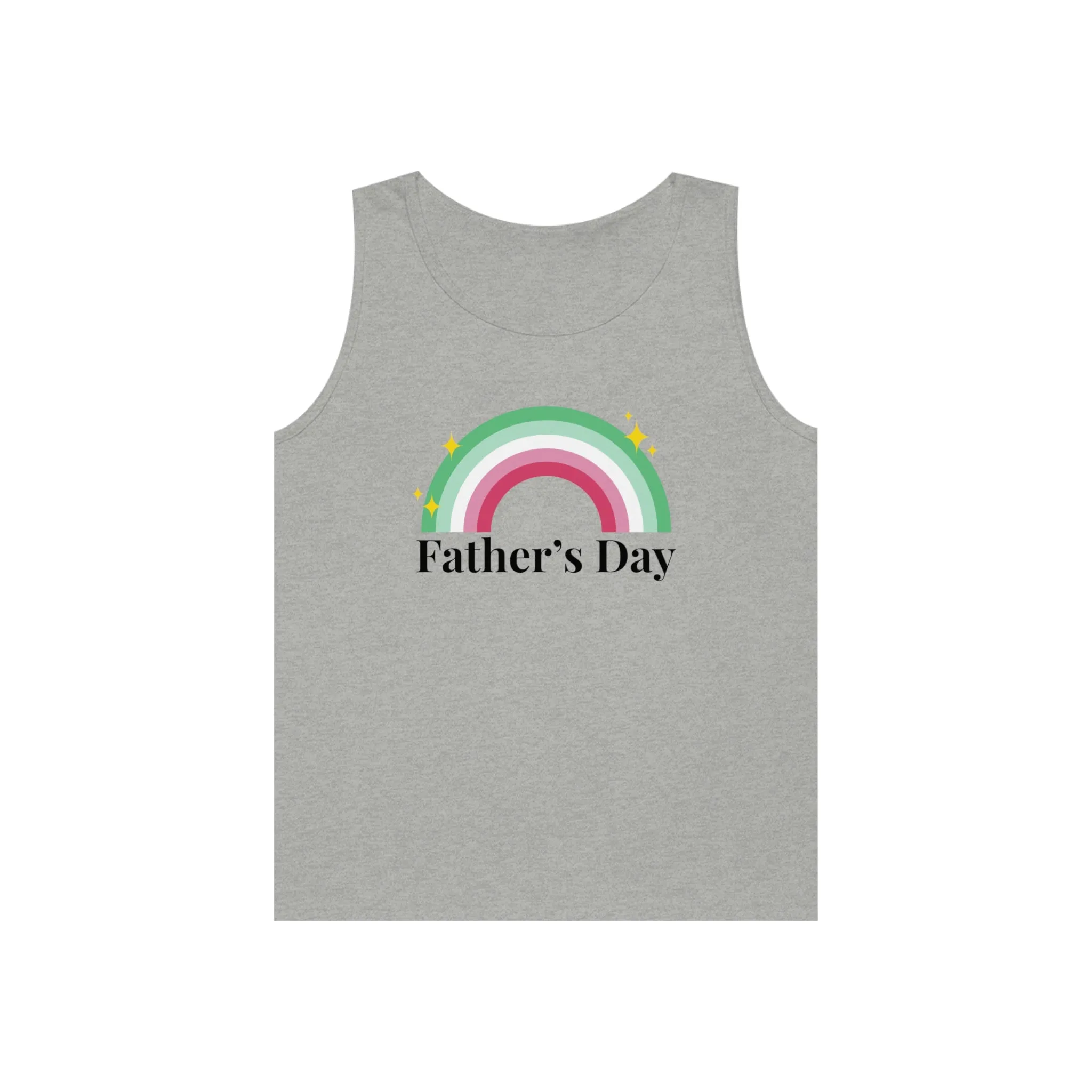 Abrosexual Pride Flag Cotton Tank Top Unisex Size - Father's Day