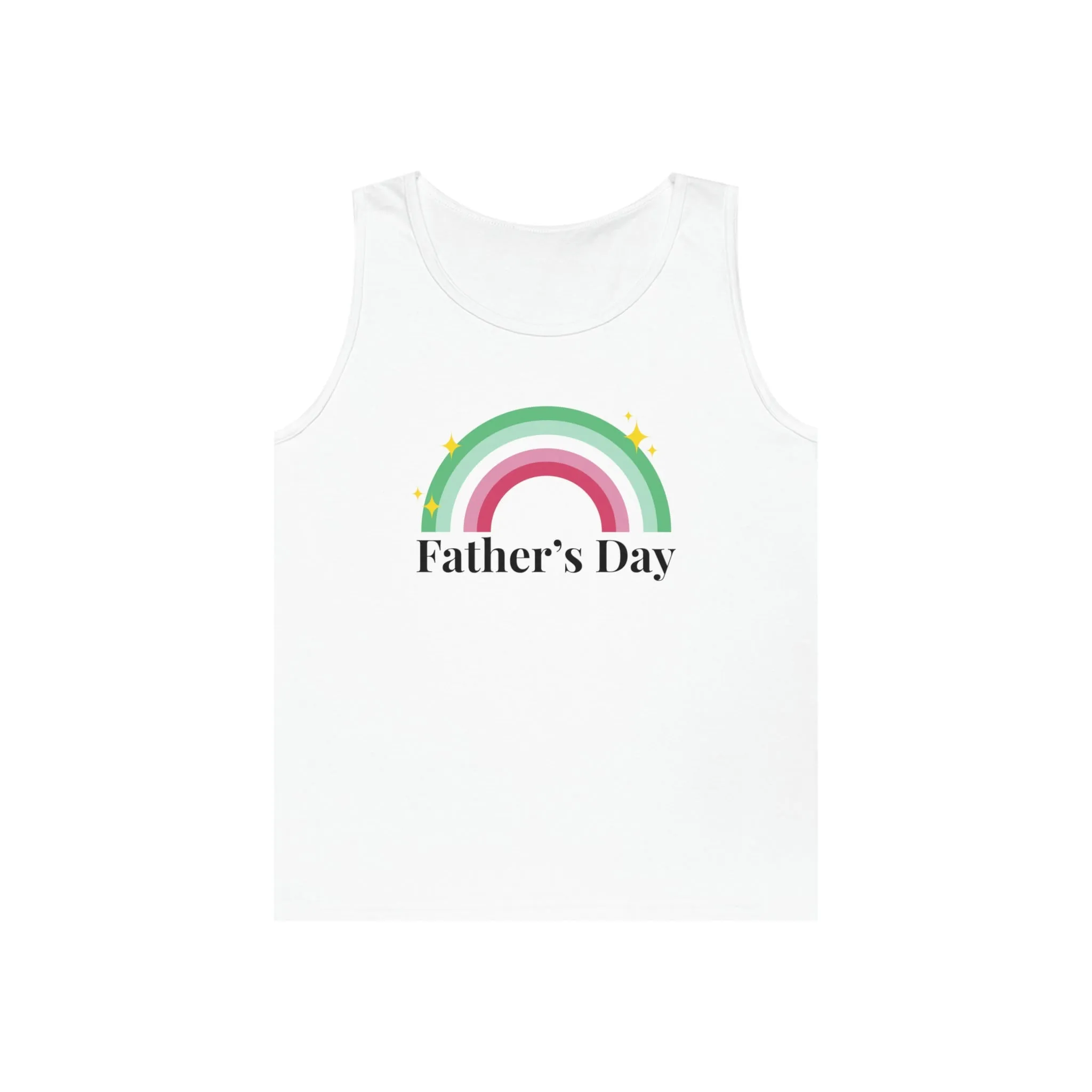 Abrosexual Pride Flag Cotton Tank Top Unisex Size - Father's Day