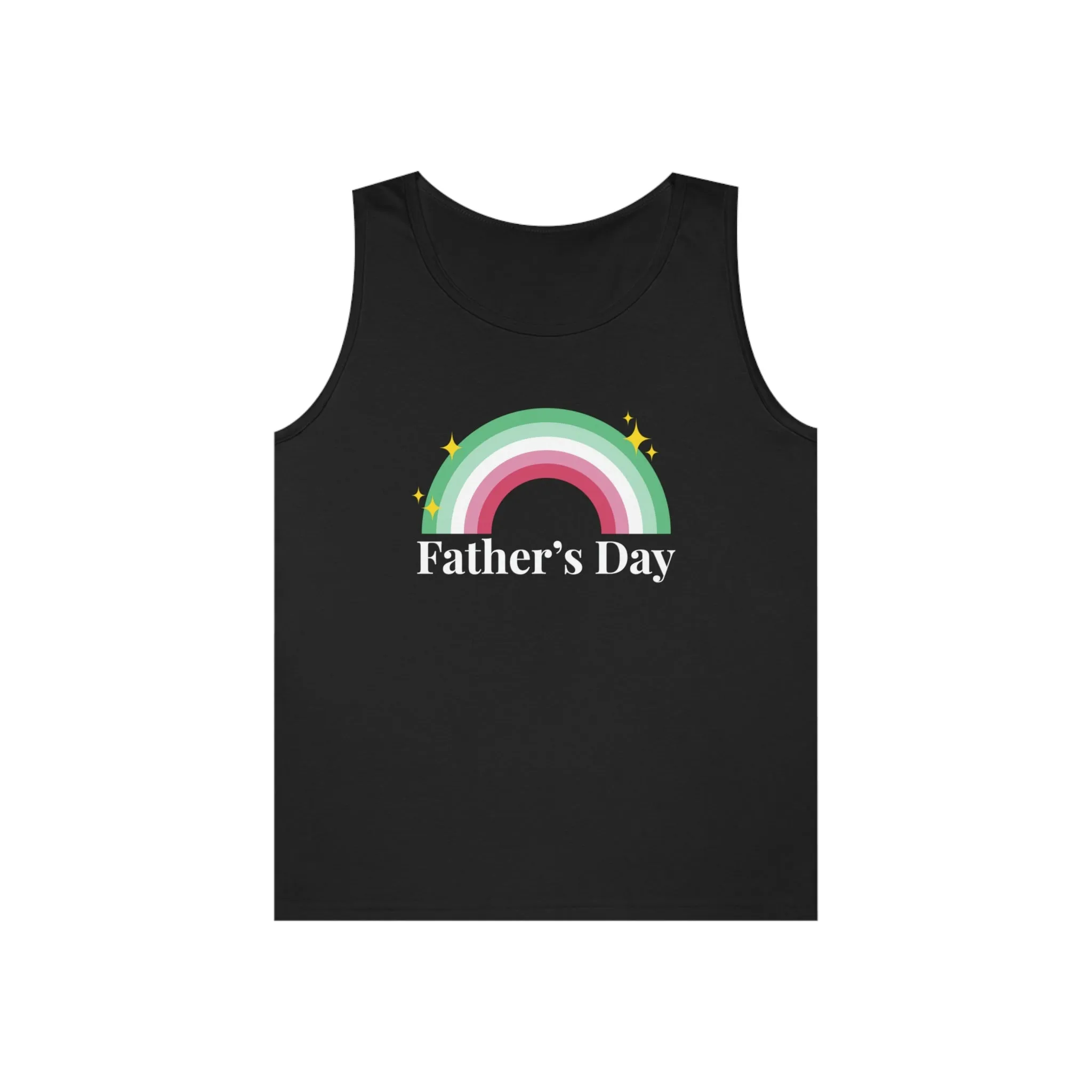 Abrosexual Pride Flag Cotton Tank Top Unisex Size - Father's Day