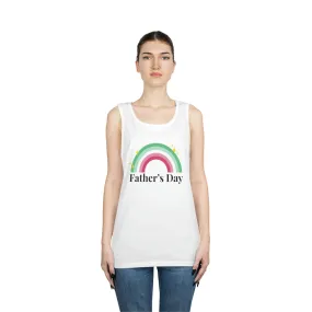 Abrosexual Pride Flag Cotton Tank Top Unisex Size - Father's Day