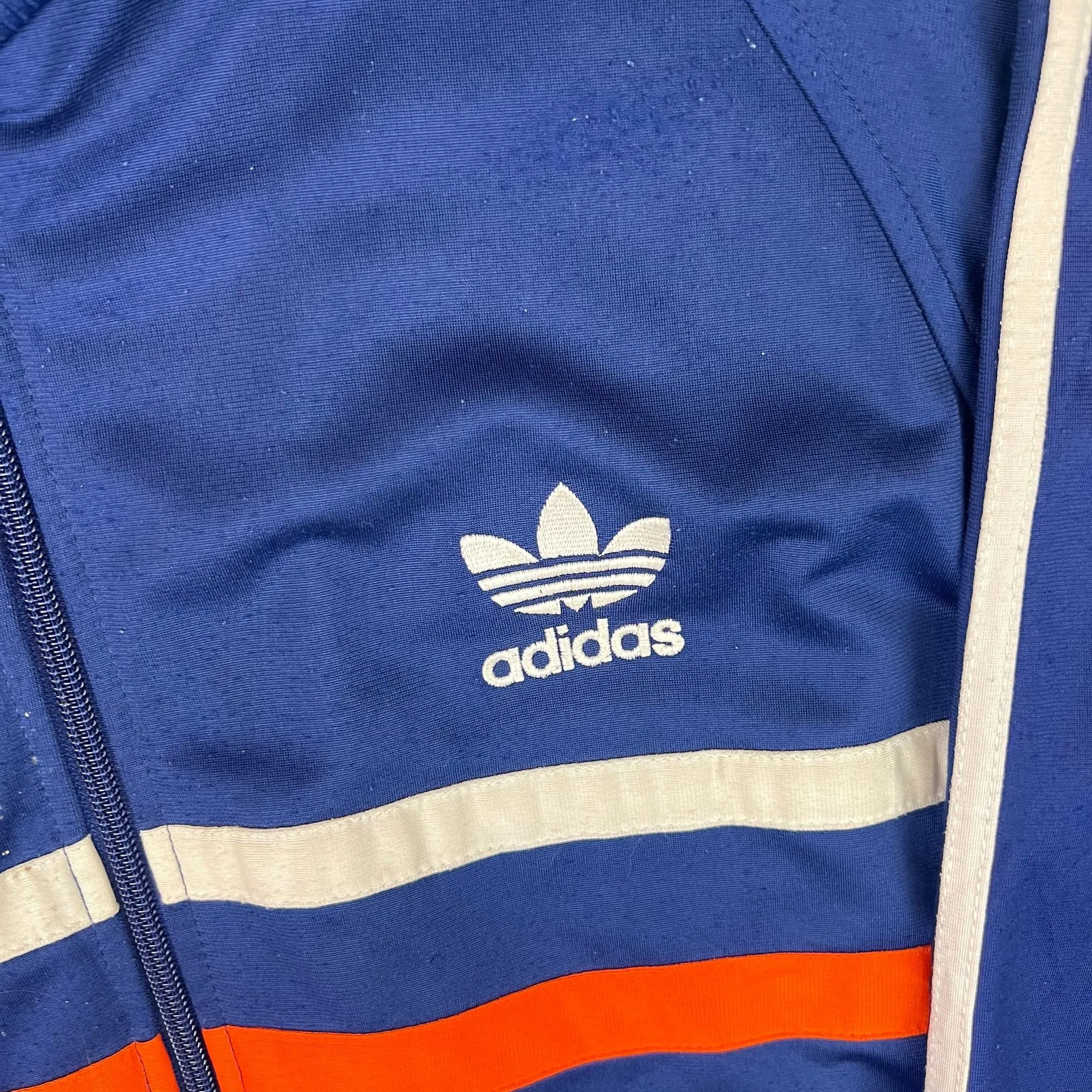 Adidas 90's First Track Top Jacket Blue