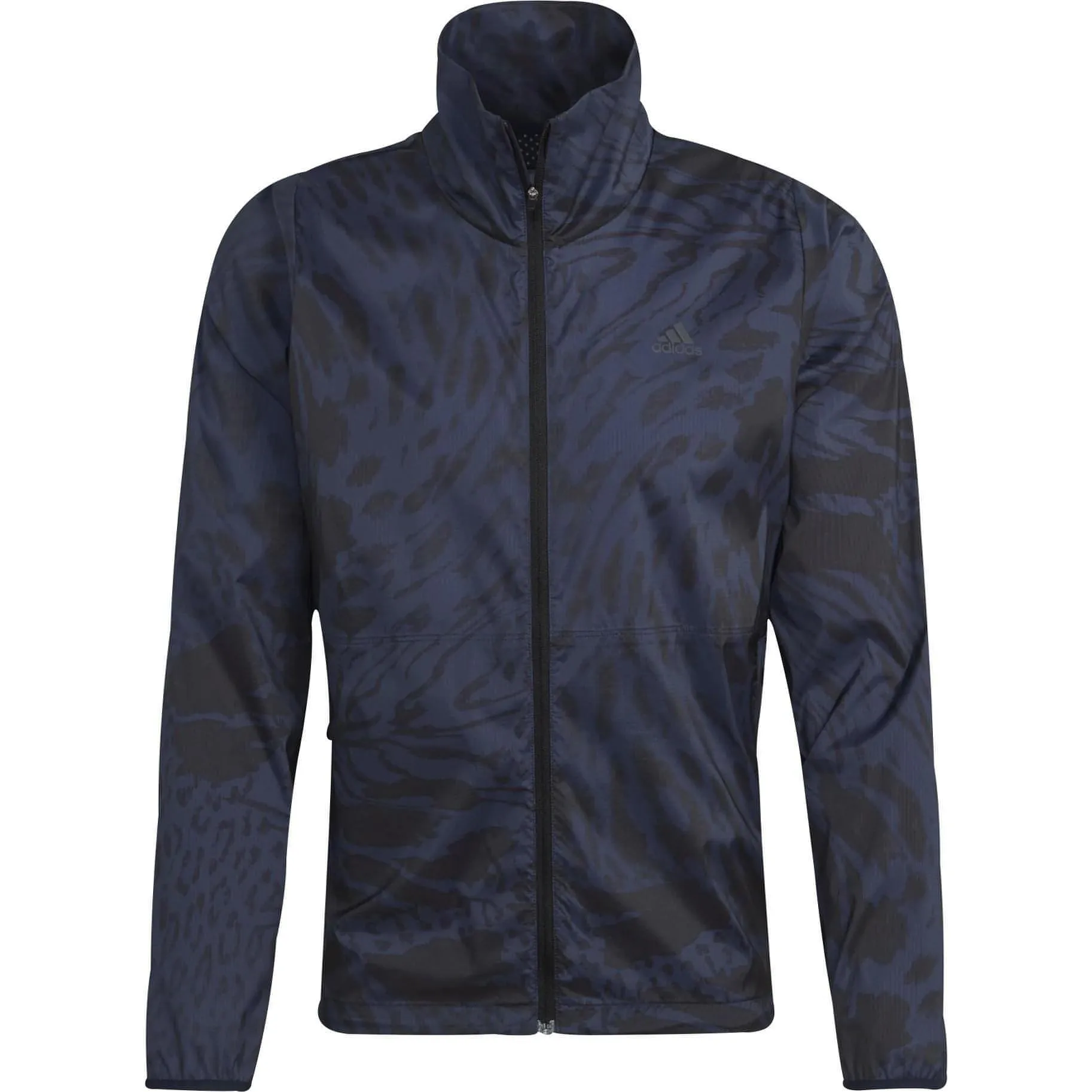 adidas Fast Womens Running Jacket - Navy