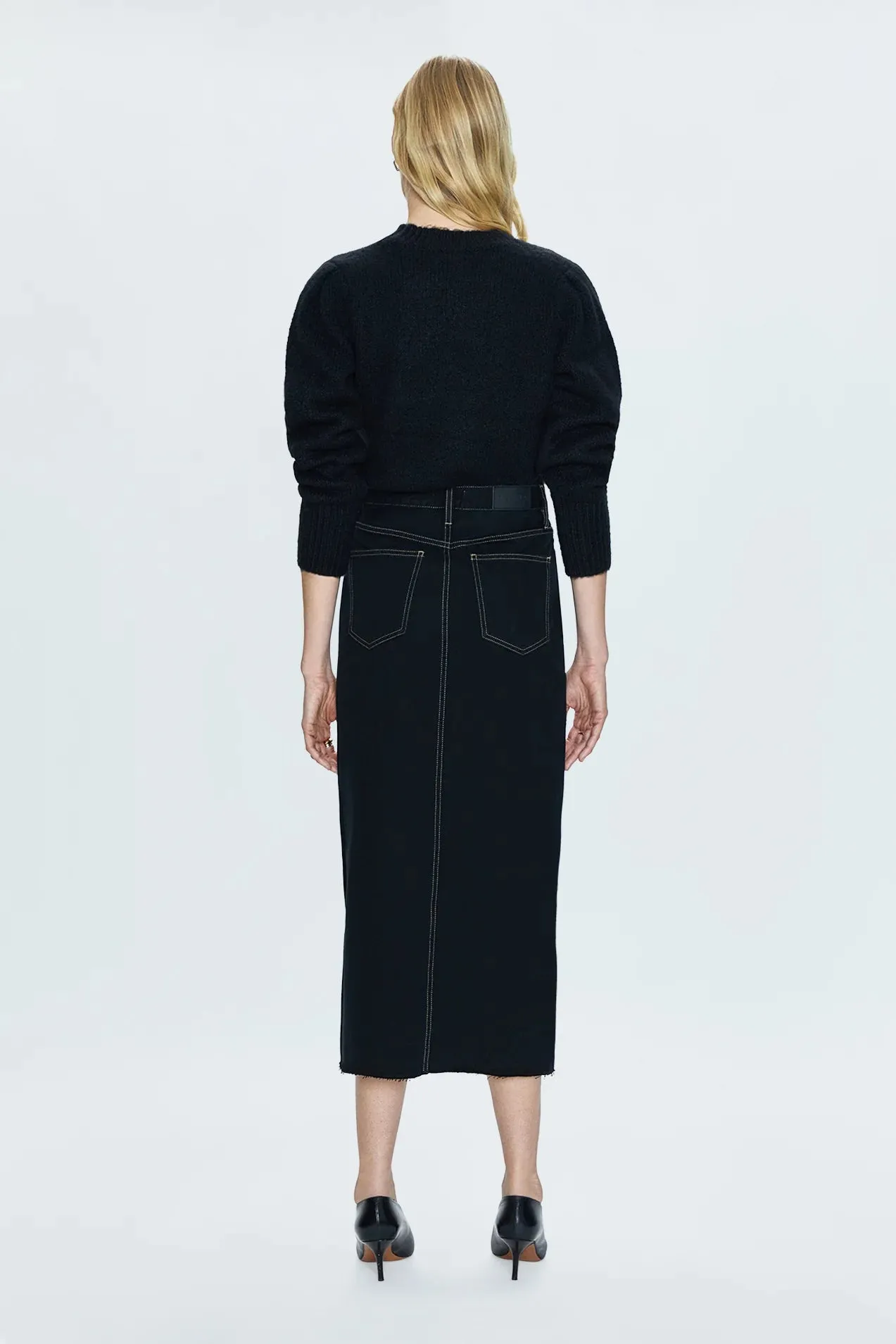 Alice Midi Skirt | Noir