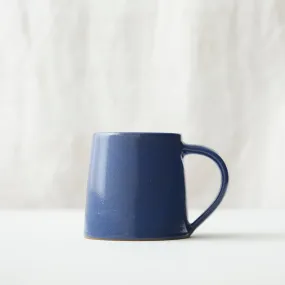 ALO Handmade Conical Stoneware Mug - Cobalt Blue