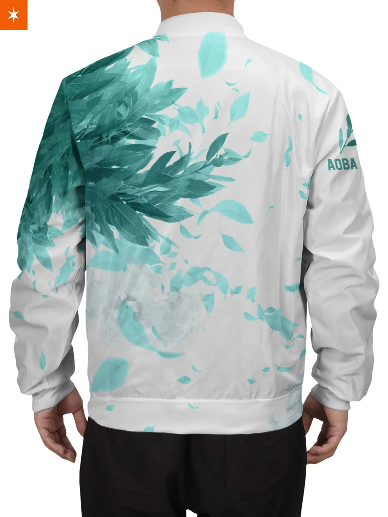 Aoba Johsai Green Leaf Bomber Jacket