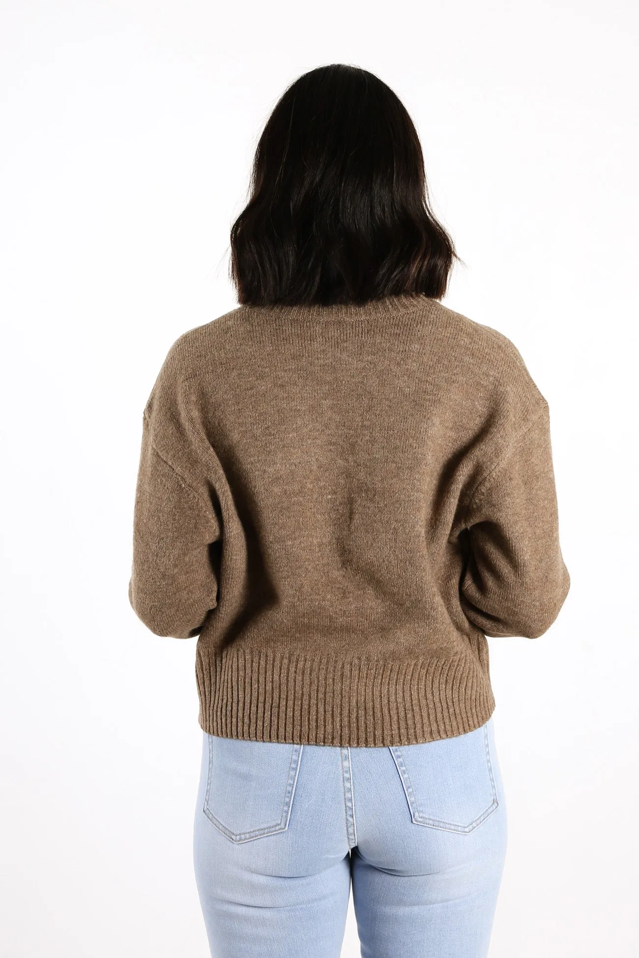 Ari Knit Jumper Mocha