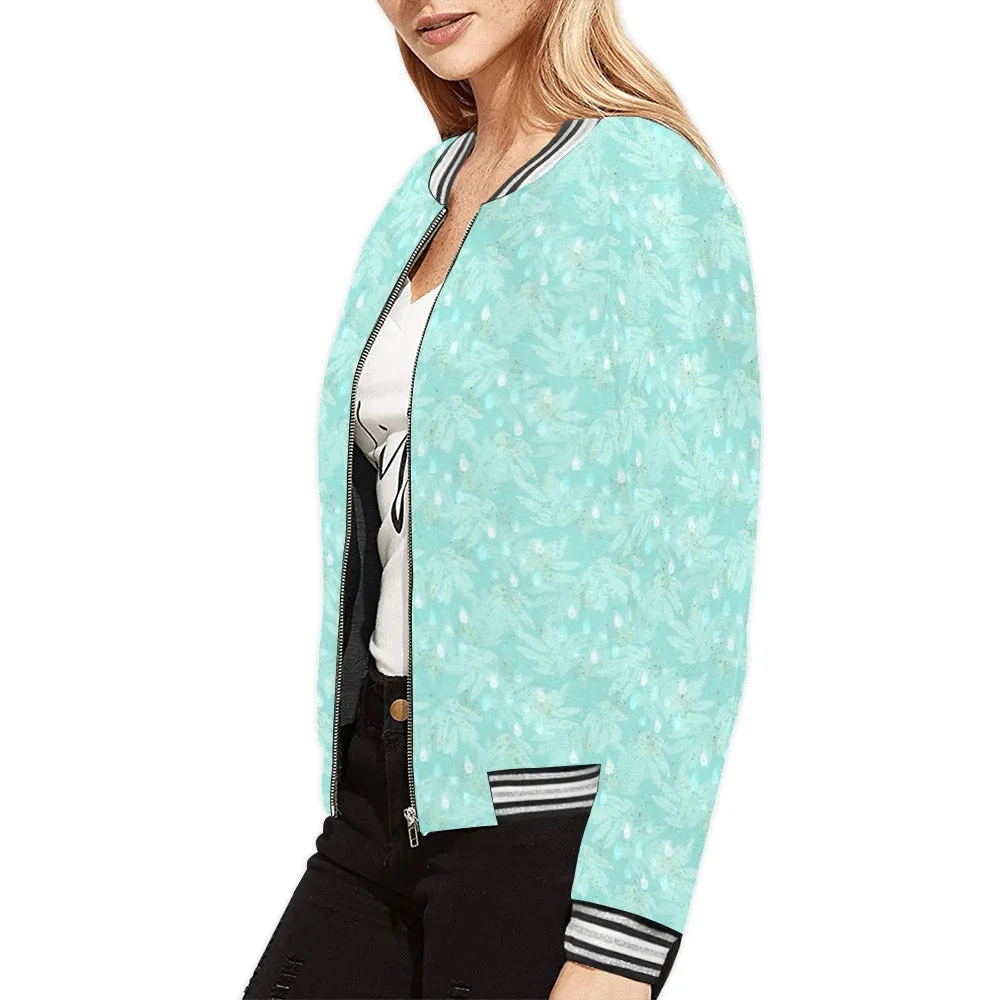 Australian Eucalyptus Bomber Jacket for Women