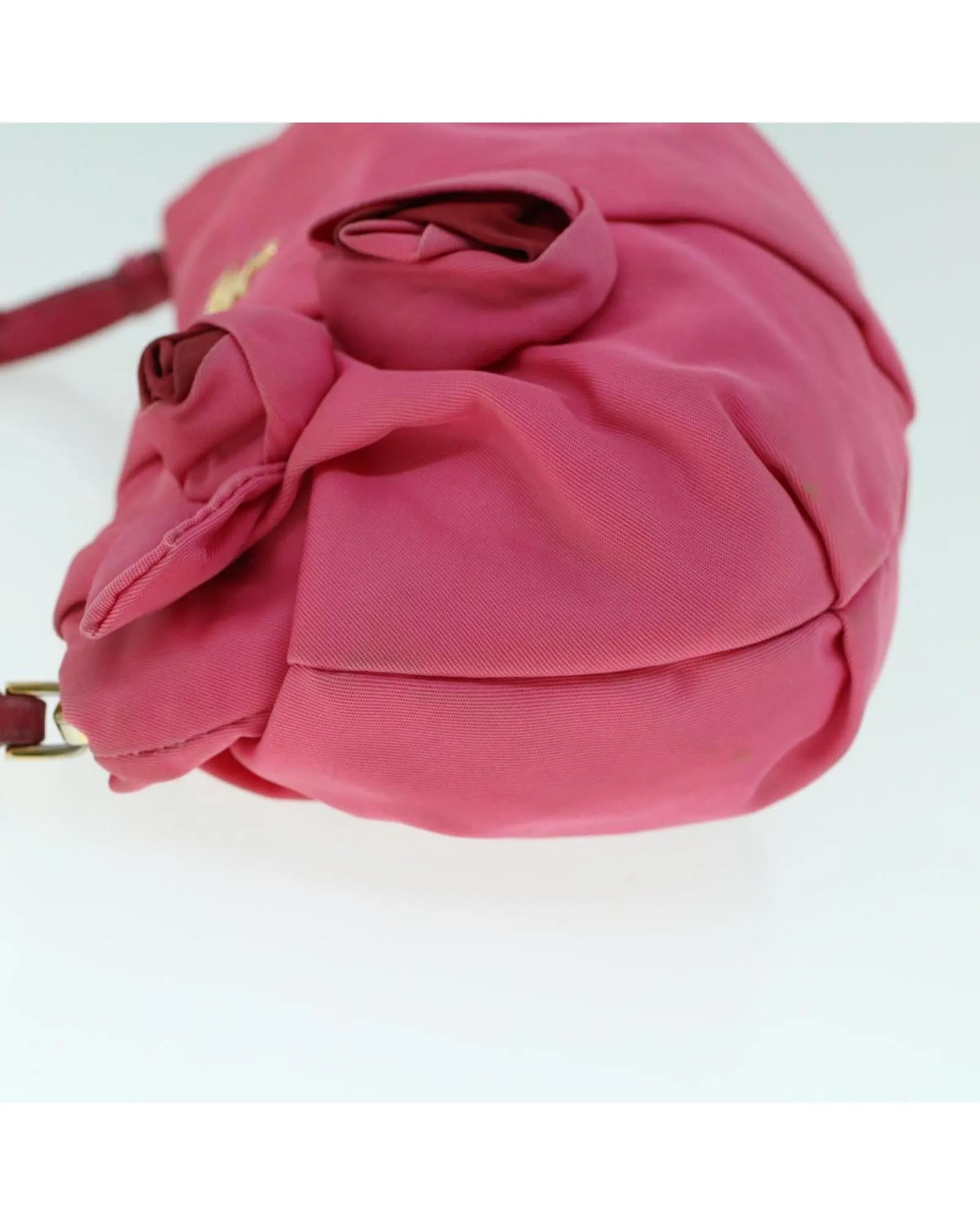 Authentic Pink Nylon Pouch