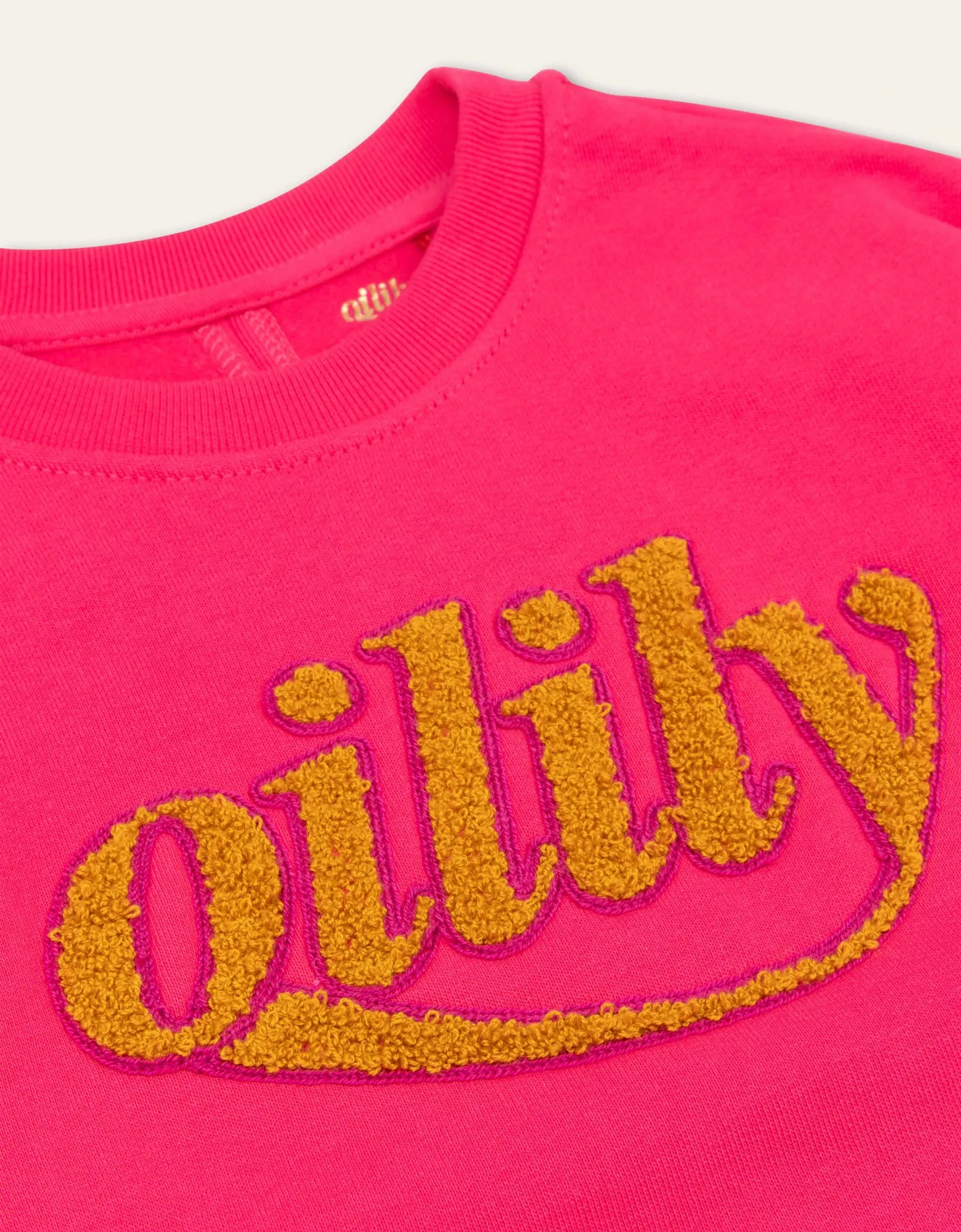 AW24 Oilily Girls Harvey Pink Jumper