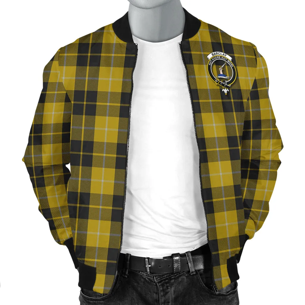 Barclay Dress Tartan Bomber Jacket with Family Crest