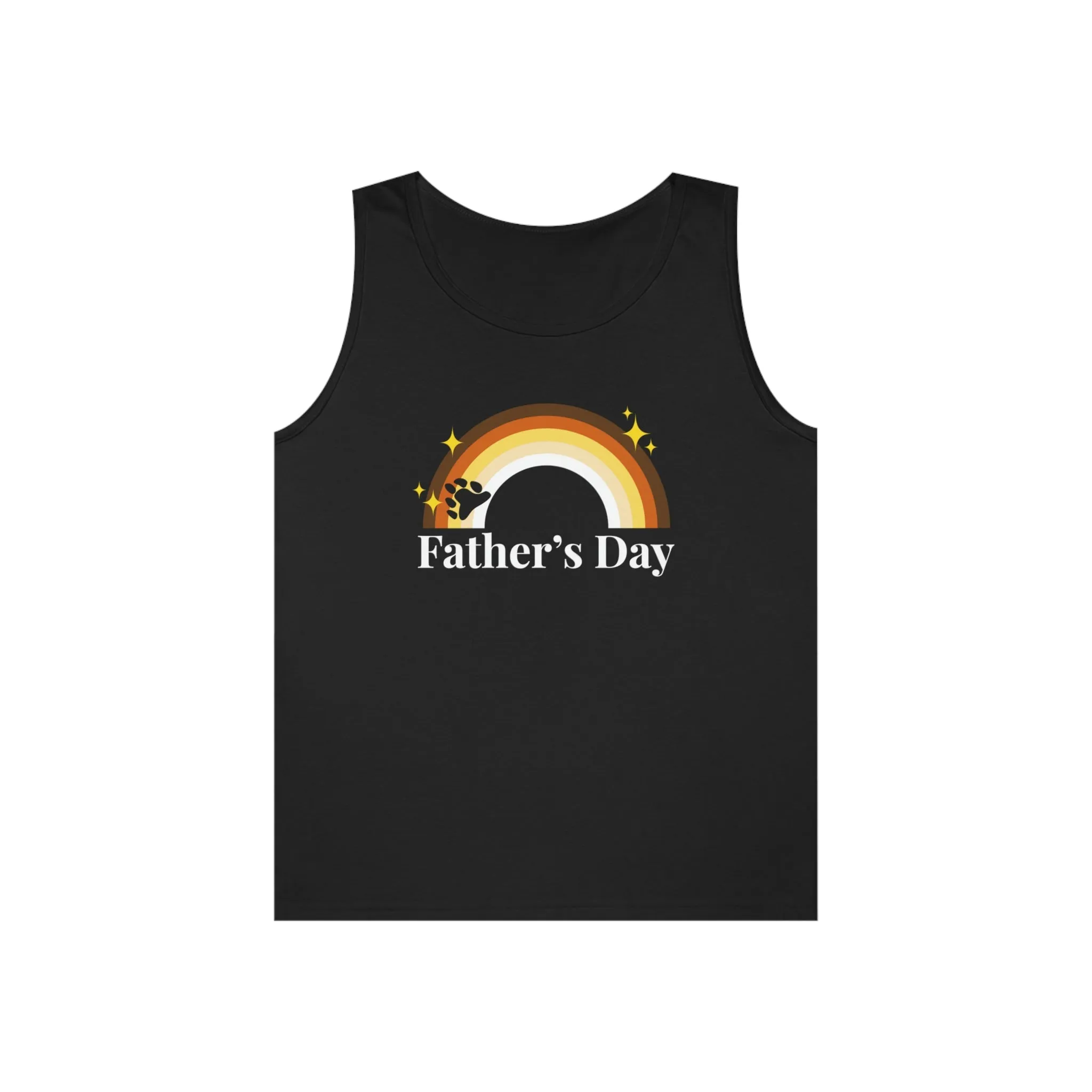 Bear Pride Flag Tank Top Unisex Size - Father's Day