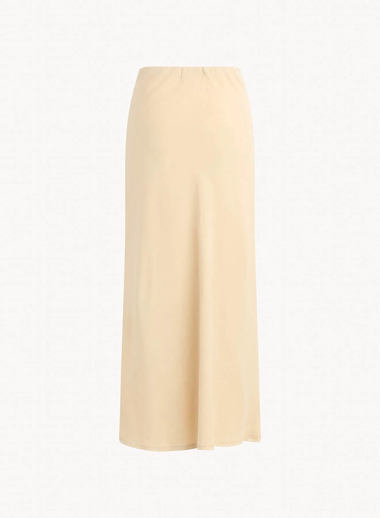 Bias Midi Skirt - Summer Khaki