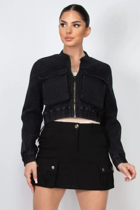 Big Pocket Bomber Jacket