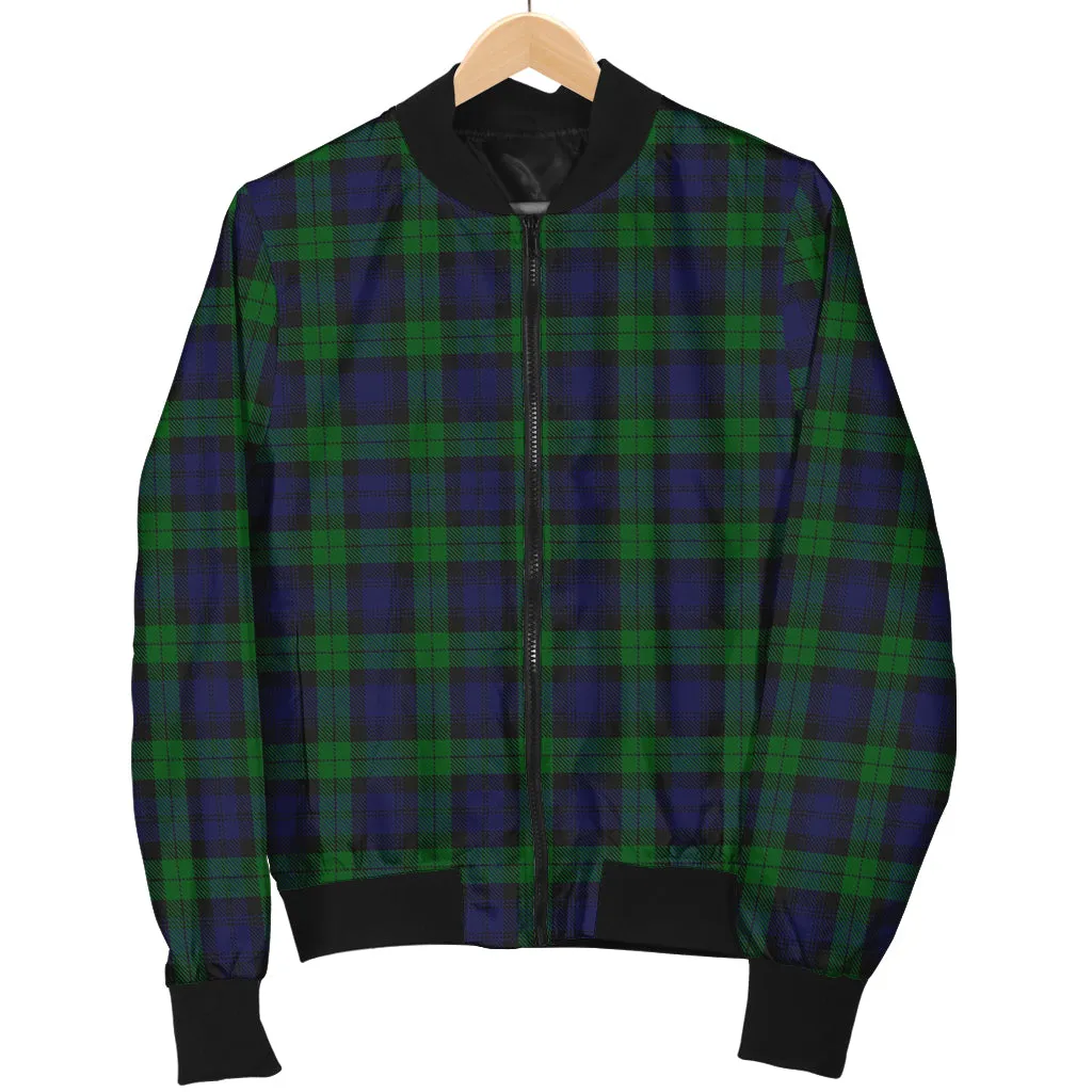 Black Watch Tartan Bomber Jacket