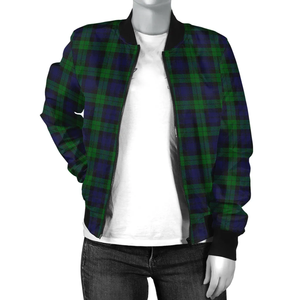 Black Watch Tartan Bomber Jacket