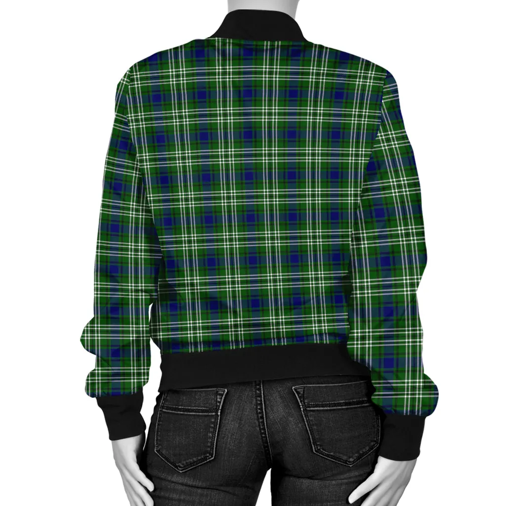 Blackadder Tartan Bomber Jacket with Family Crest