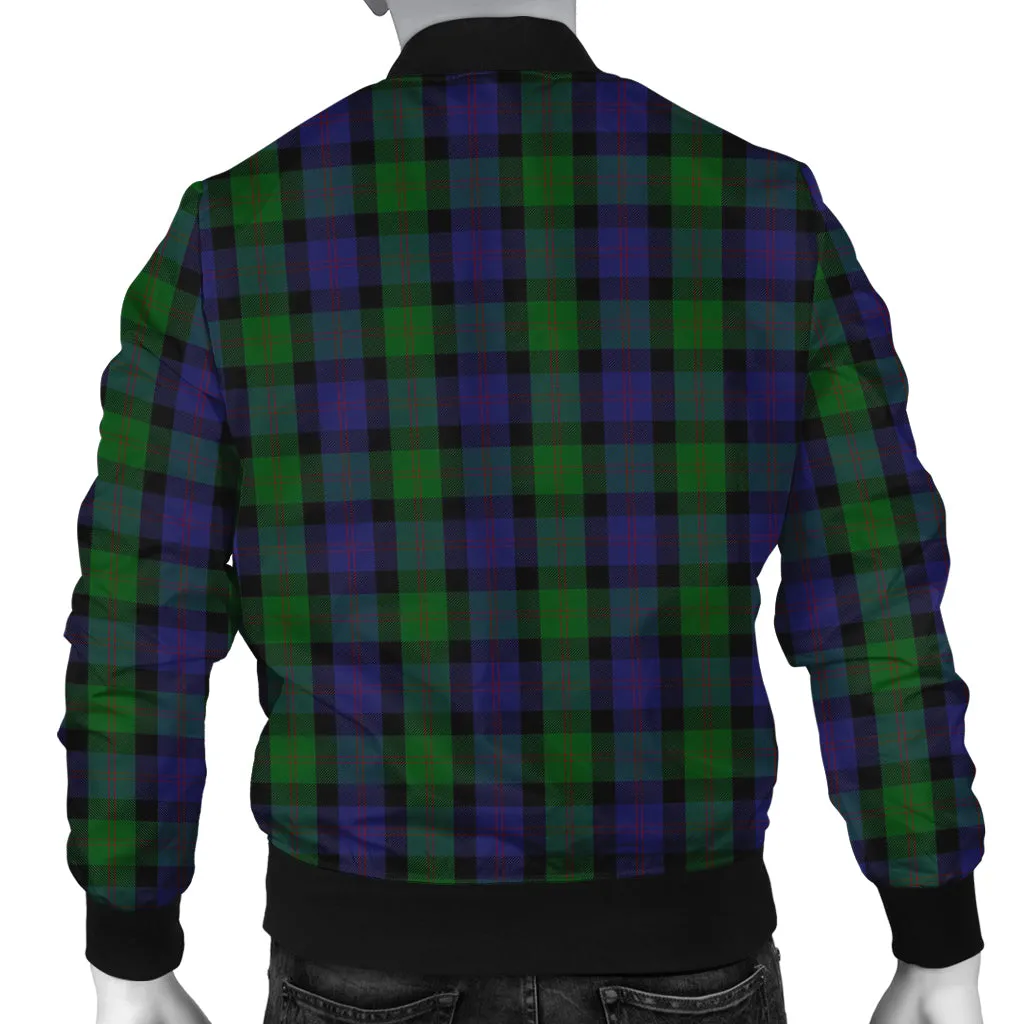 Blair Tartan Bomber Jacket with Family Crest