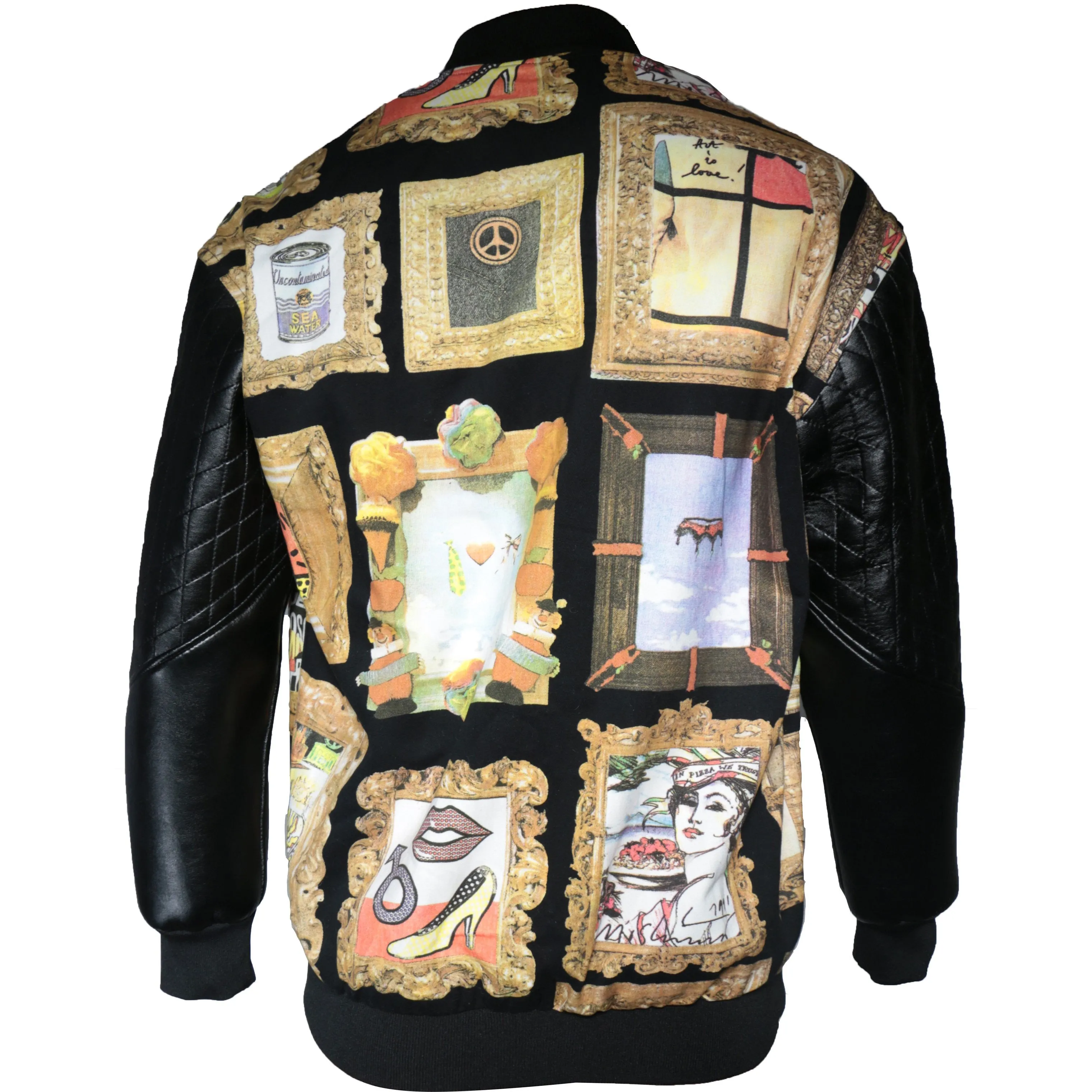 Bomber Jacket with Modern image imprint