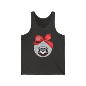 Cedartown Volleyball Bow Bella Canvas Unisex Jersey Tank