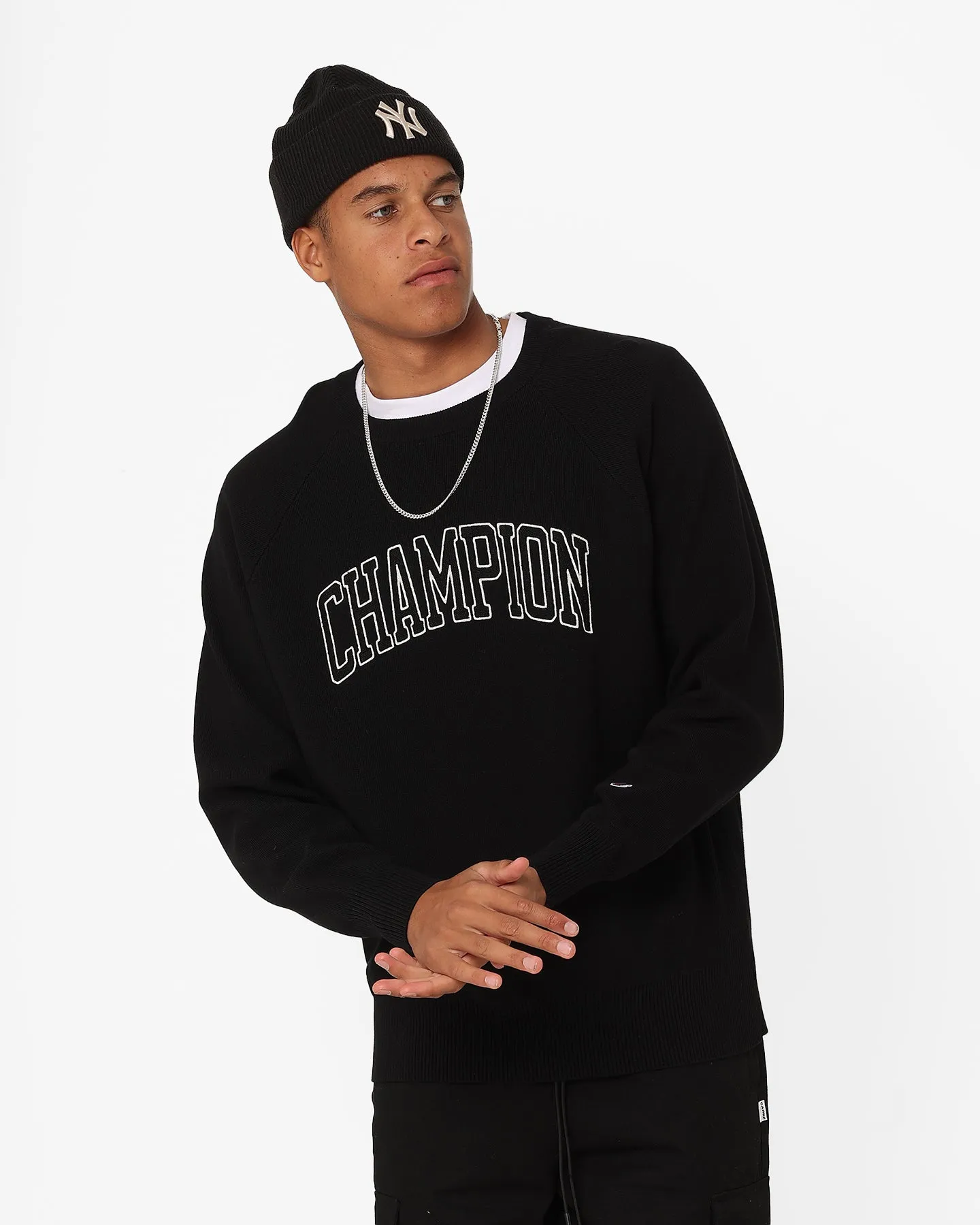 Champion LFS Knitted Crewneck Black