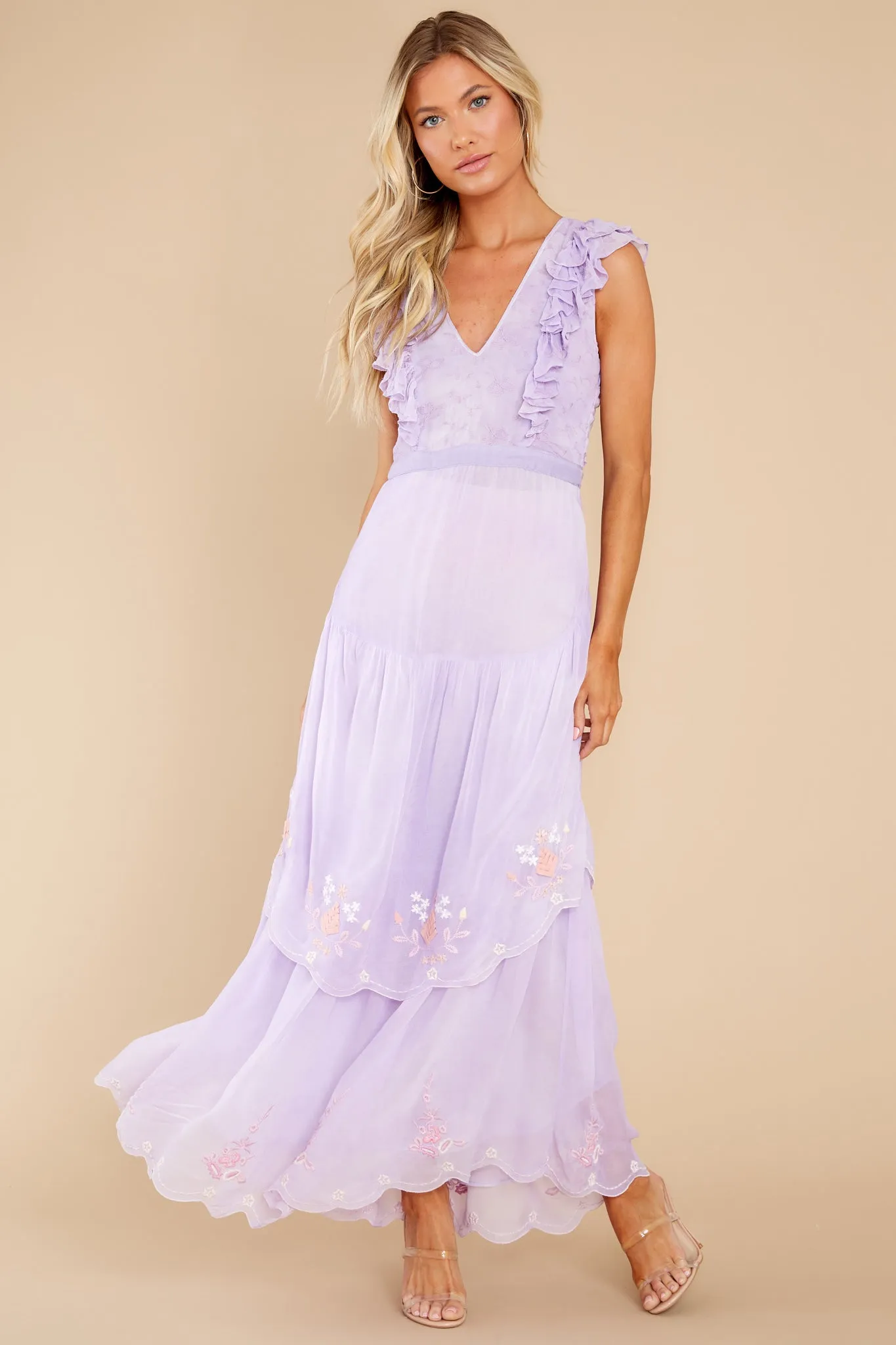 Chantelle Amethyst Maxi Dress