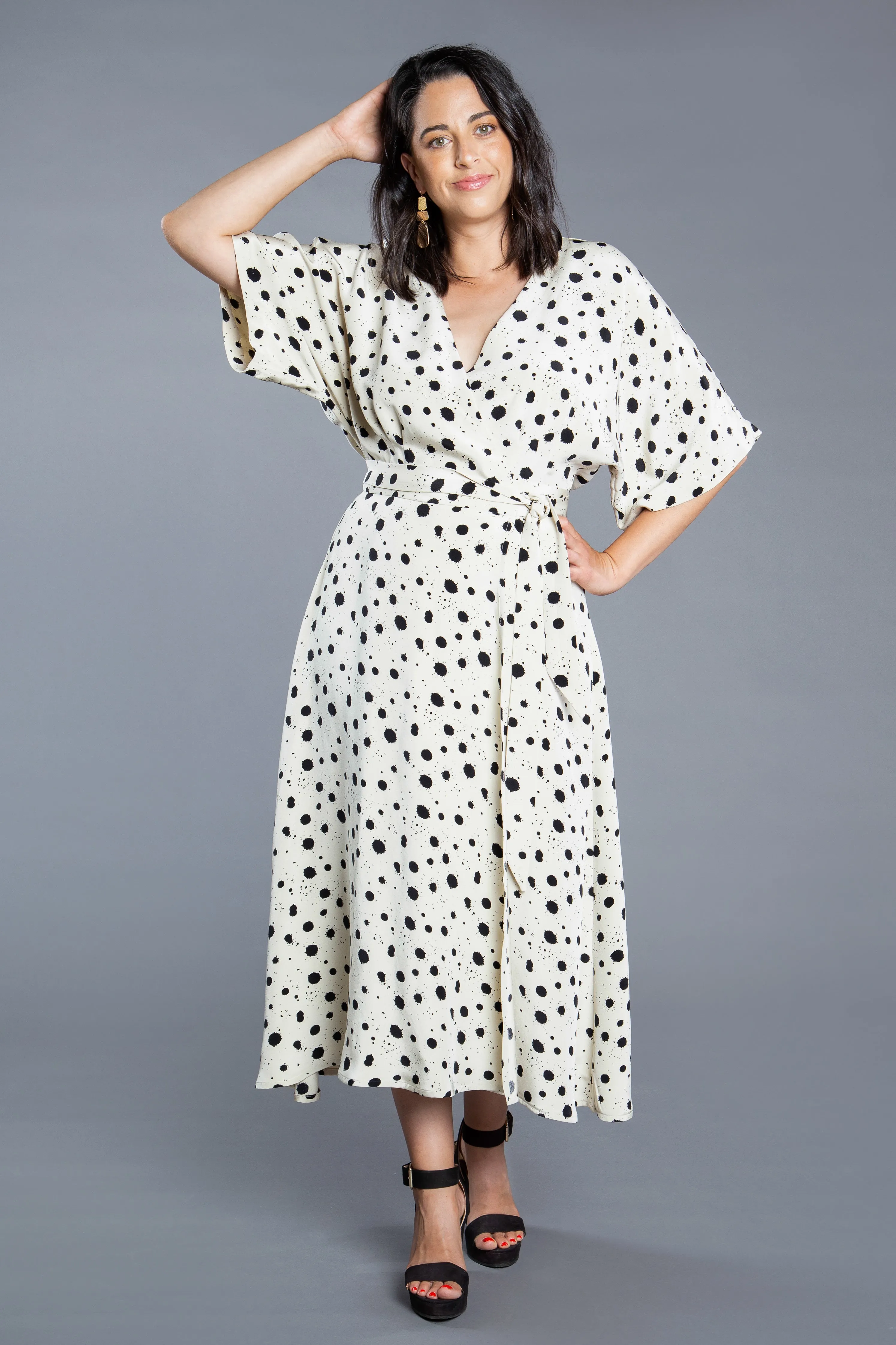 Closet Core Patterns | Elodie Wrap Dress