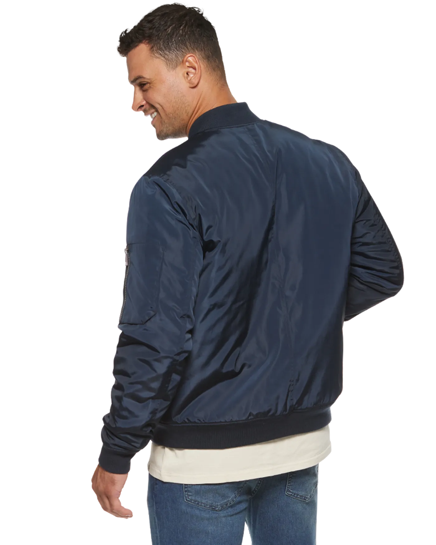 COLE FILLED BOMBER JACKET