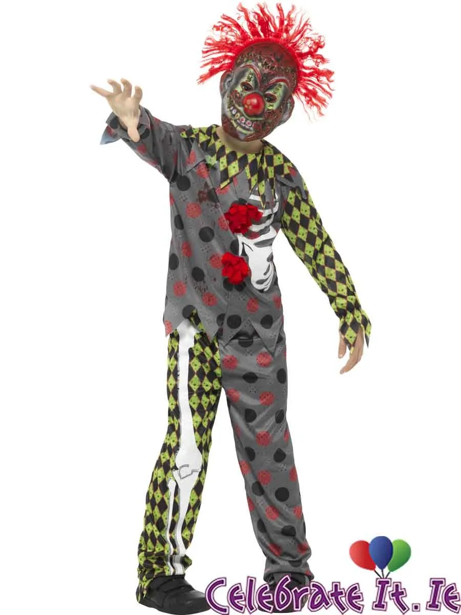 Deluxe Twisted Clown Costume