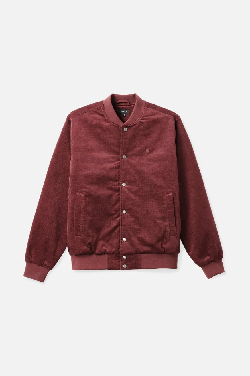 Dillinger Bomber Jacket - Mahogany