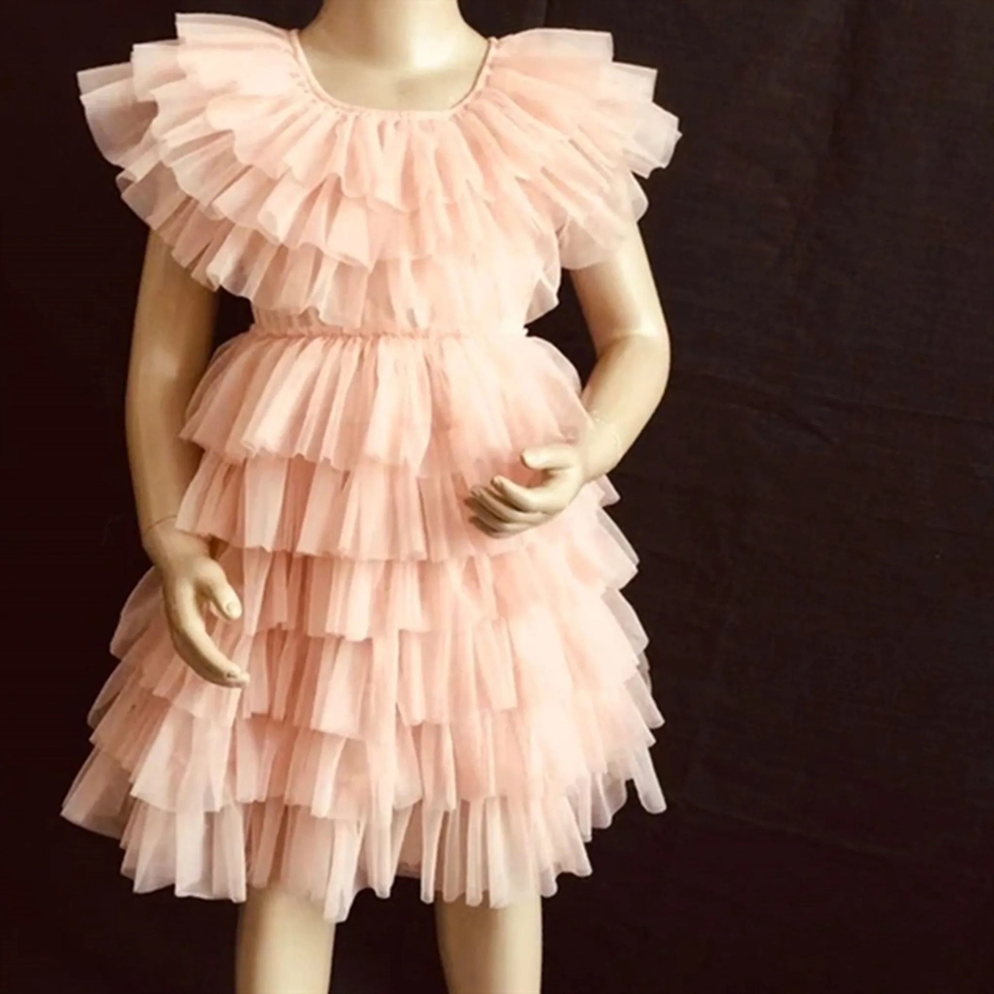 Dolly by Le Petit Cake Dress Ballet Pink