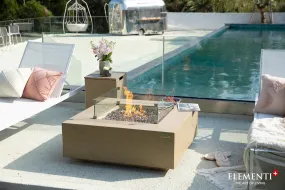 Elementi Plus OFG411SY Uluru Concrete Outdoor Fire Table