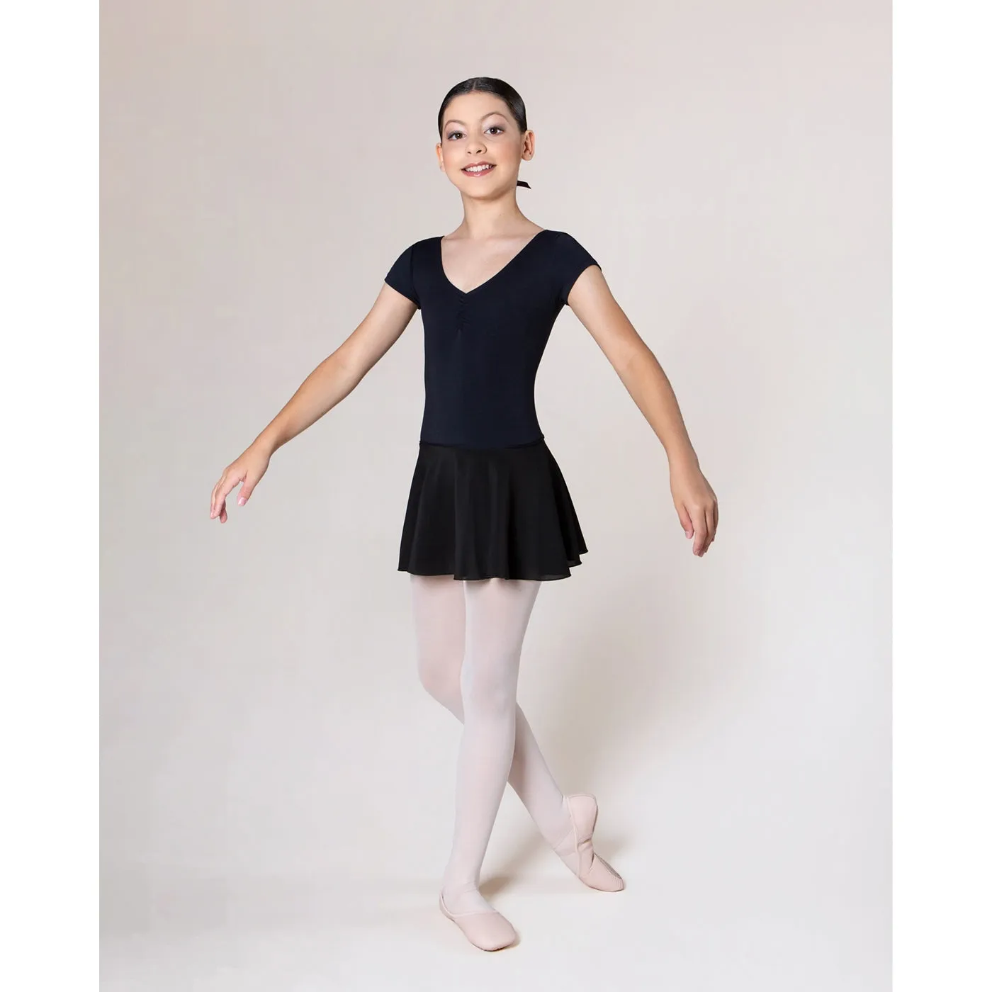 Energetiks Florence Leotard With Skirt | Black | Child