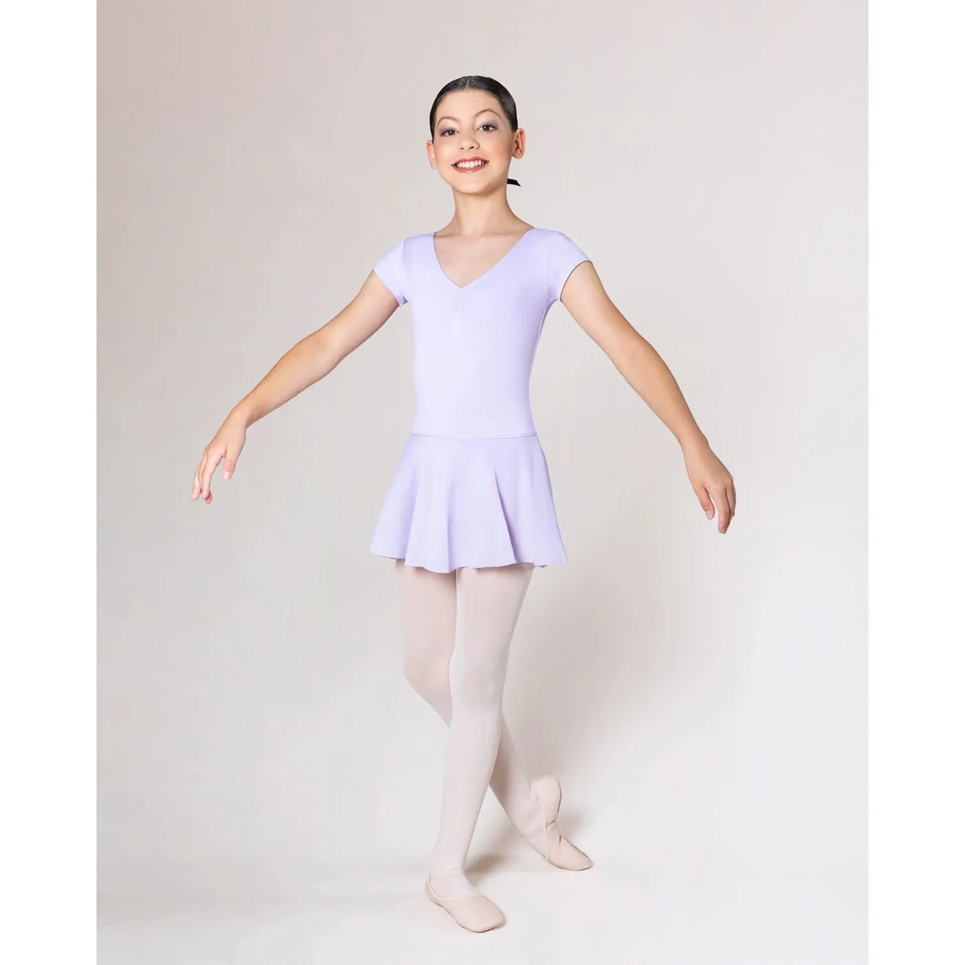 Energetiks Florence Leotard With Skirt | Lilac | Child