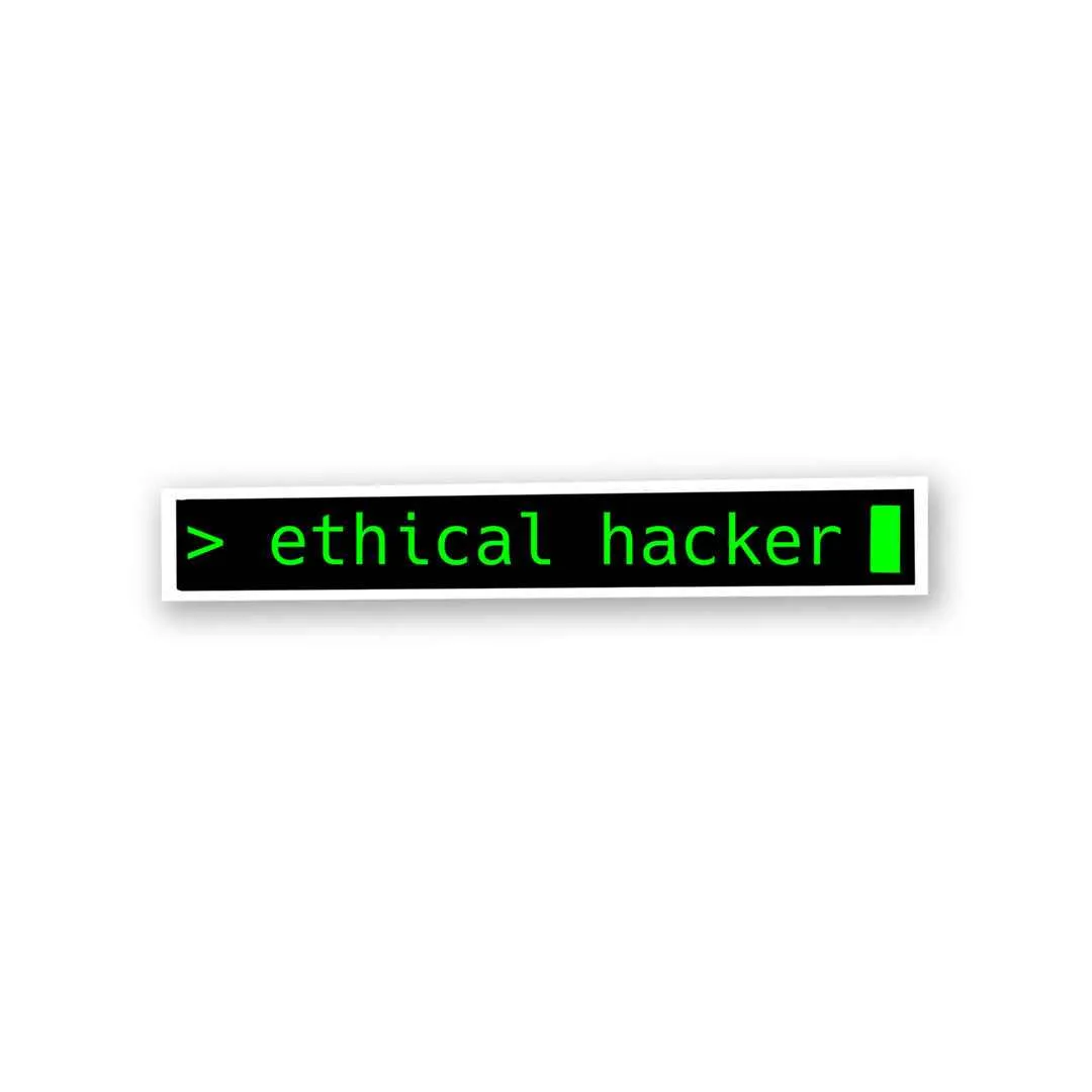 Ethical Hacker Sticker