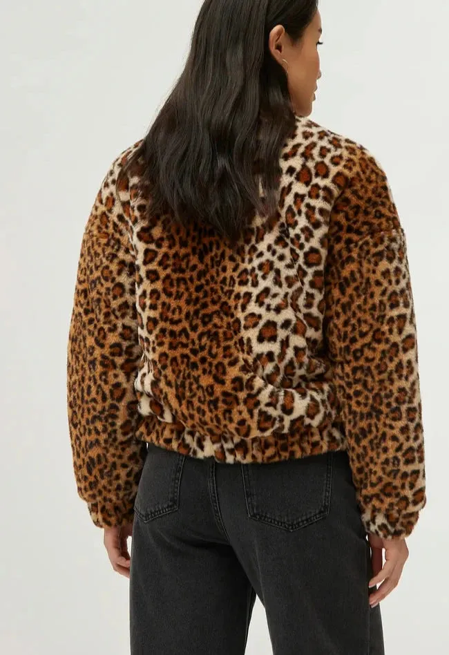 Fallon Bomber in Leopard