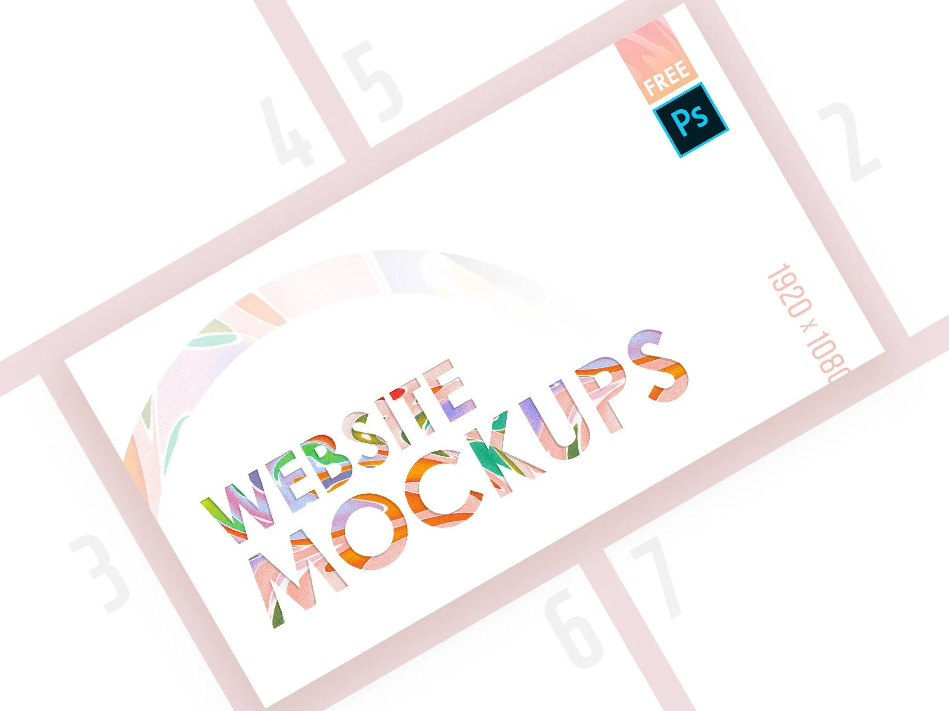 Free High Quality Web PSD Mockup Bundle