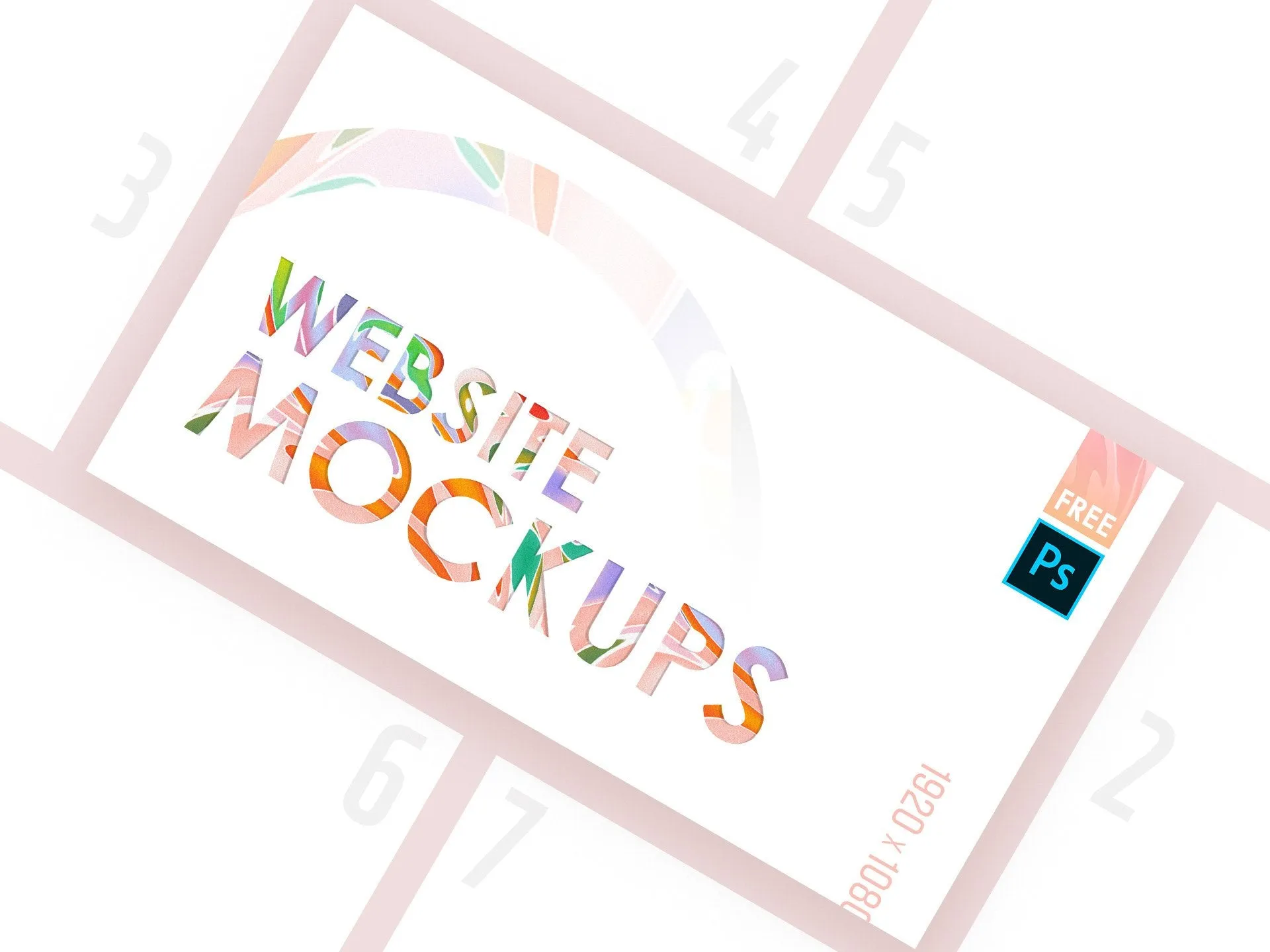 Free High Quality Web PSD Mockup Bundle