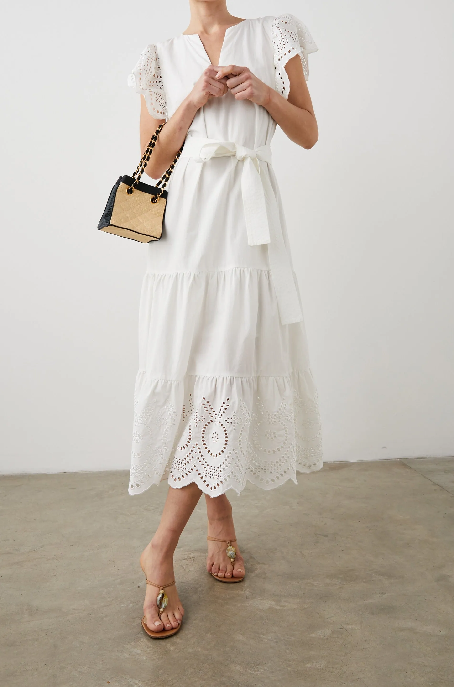 GIA DRESS - WHITE