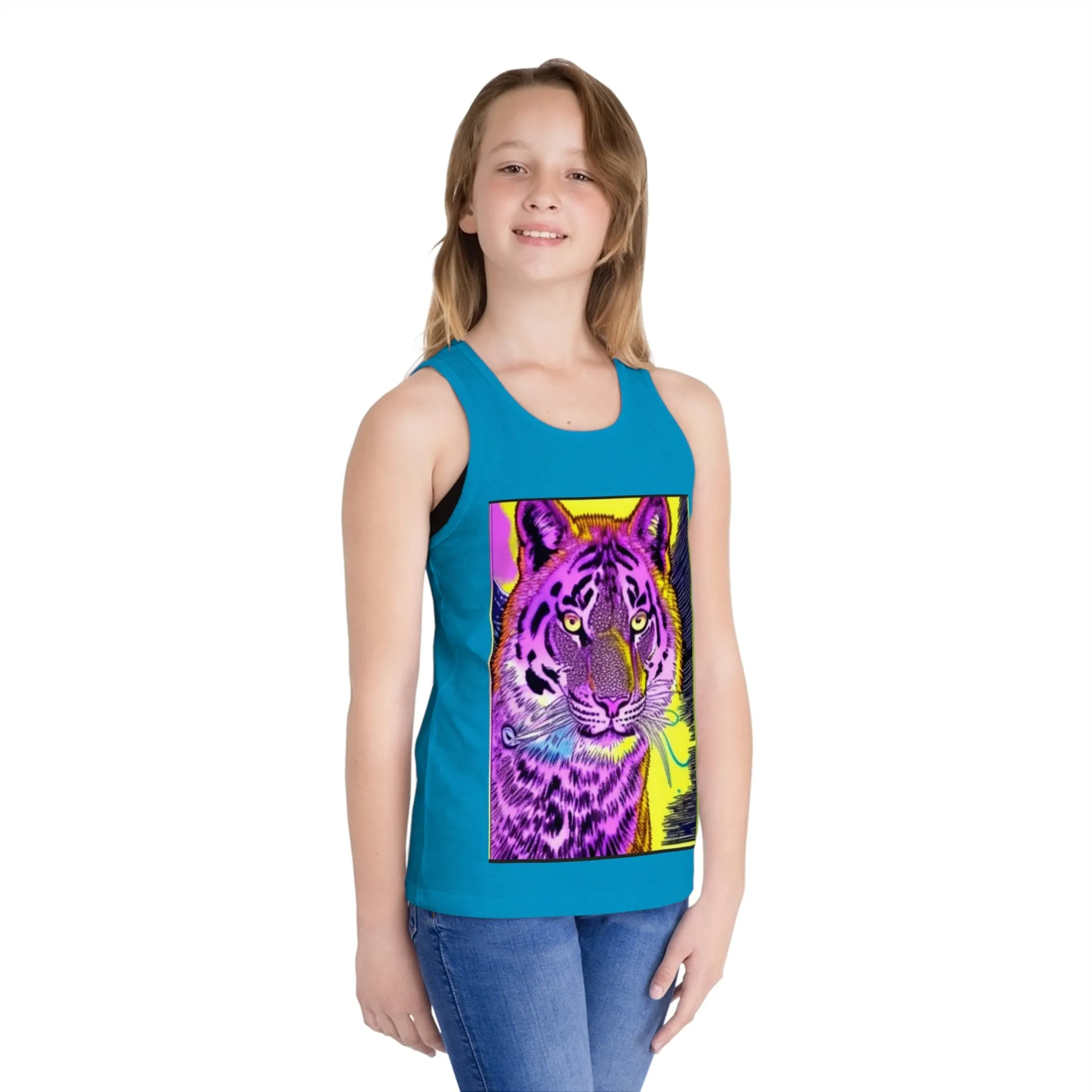 Girls Kid's Jersey Tank Top