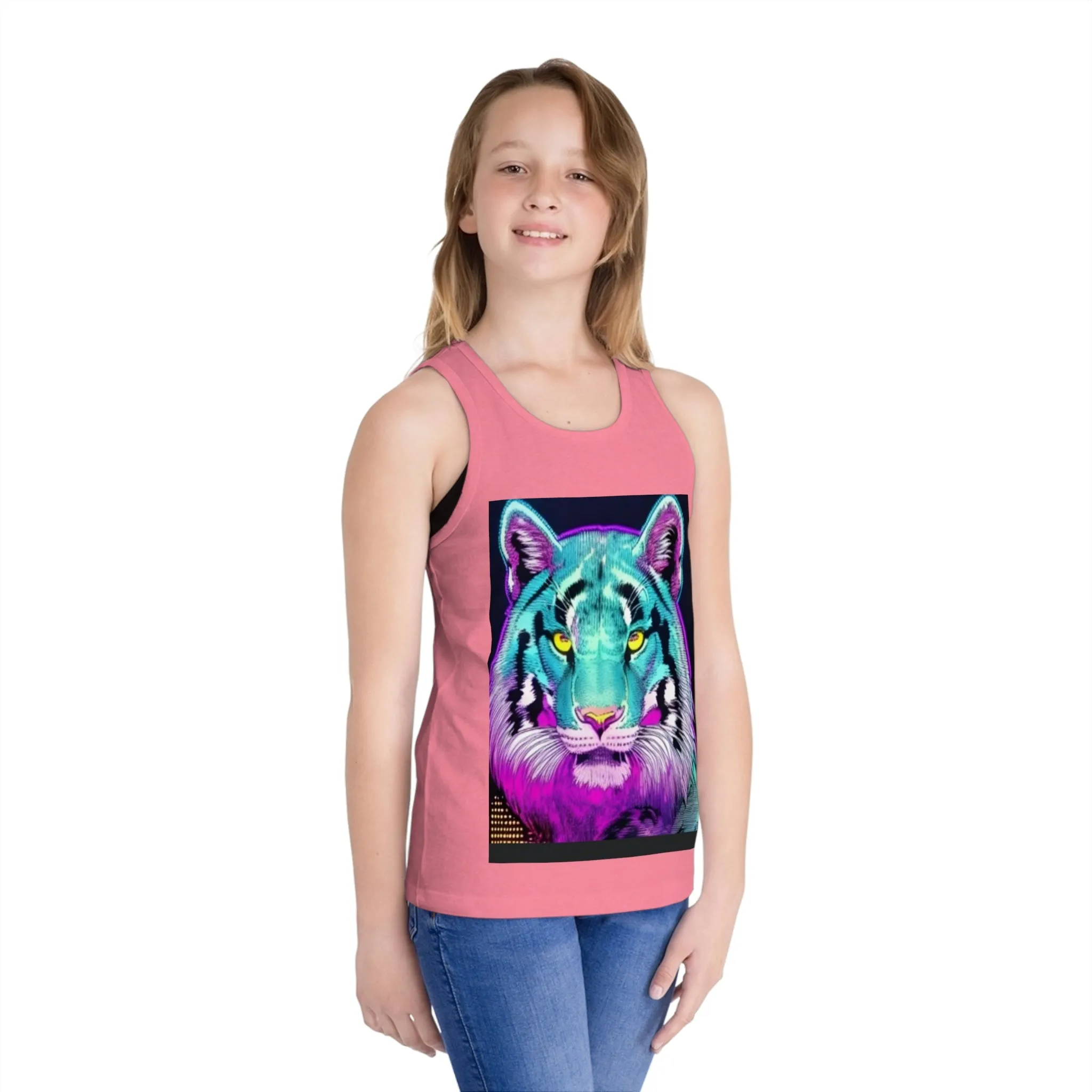 Girls Kid's Jersey Tank Top