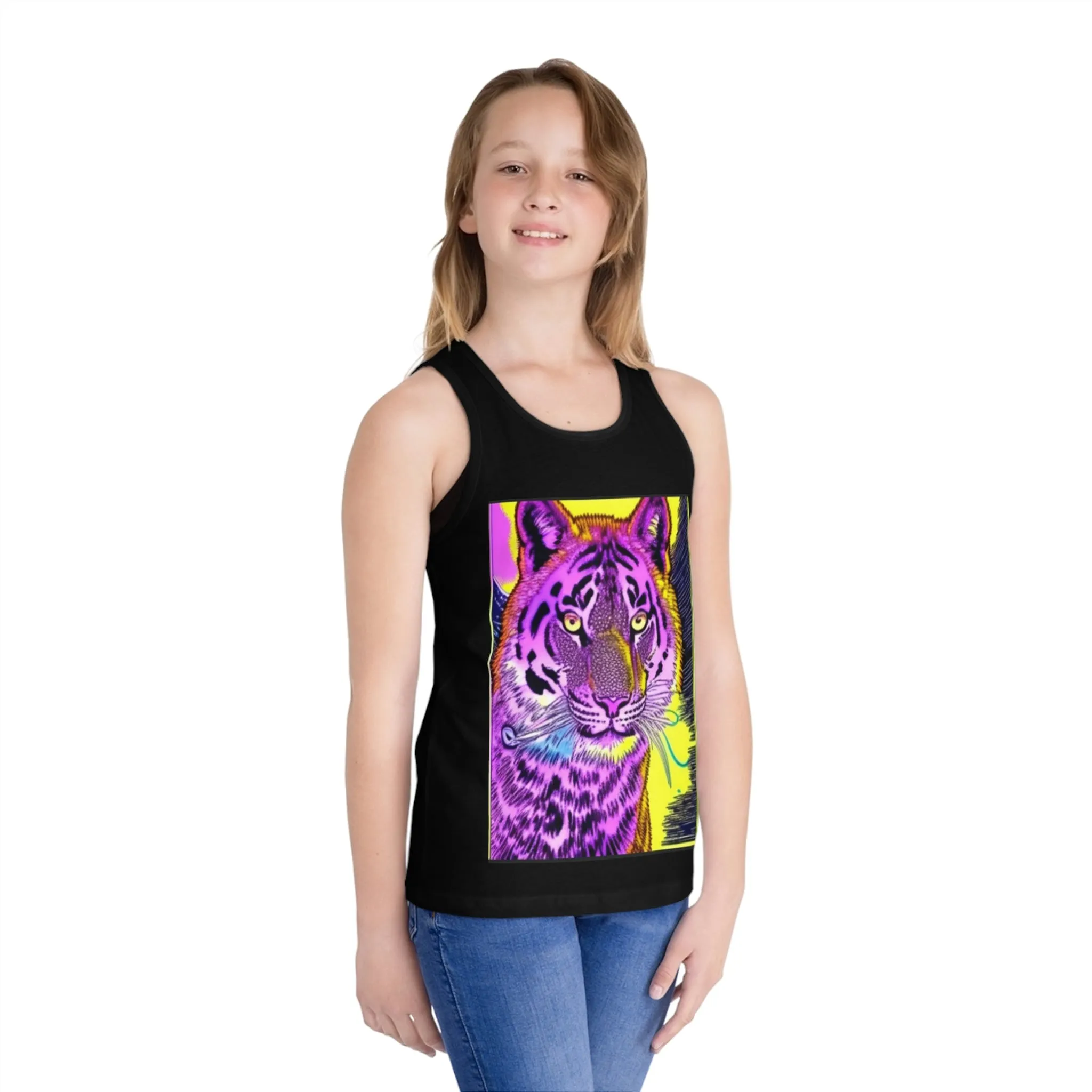 Girls Kid's Jersey Tank Top