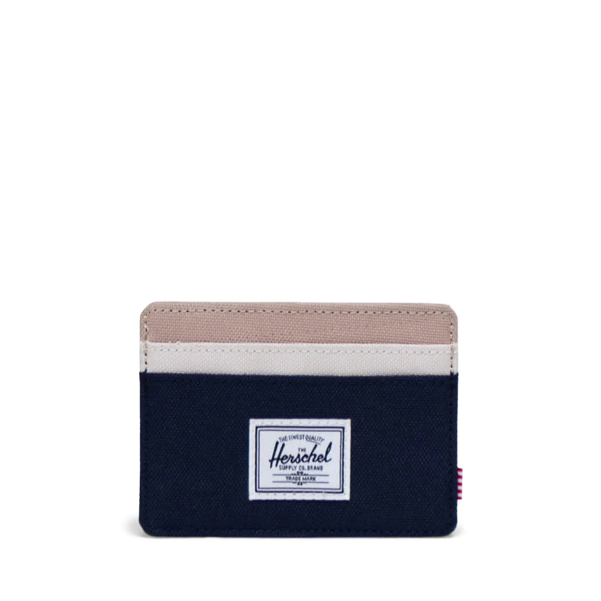 HERSCHEL Charlie Cardholder Wallet Peacoat/Light Taupe/Whitecap