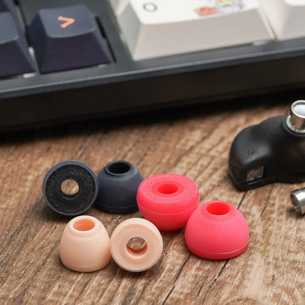 HiFiGo x ZEOS Render Silicone Memory Foam Eartips