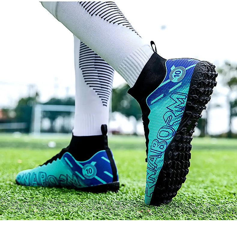 High-Top Soccer Cleats for Boys, Quality Training