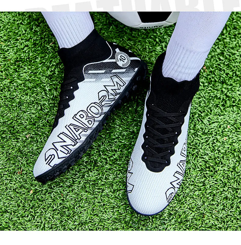 High-Top Soccer Cleats for Boys, Quality Training